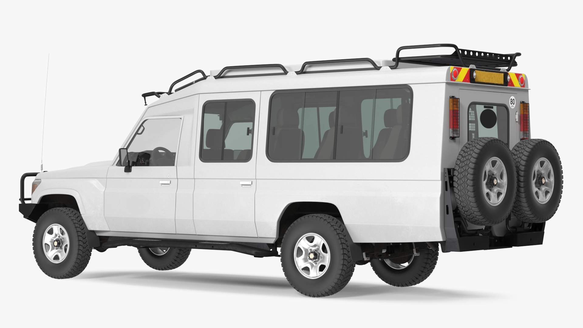 3D Safari Vehicle 4x4 model