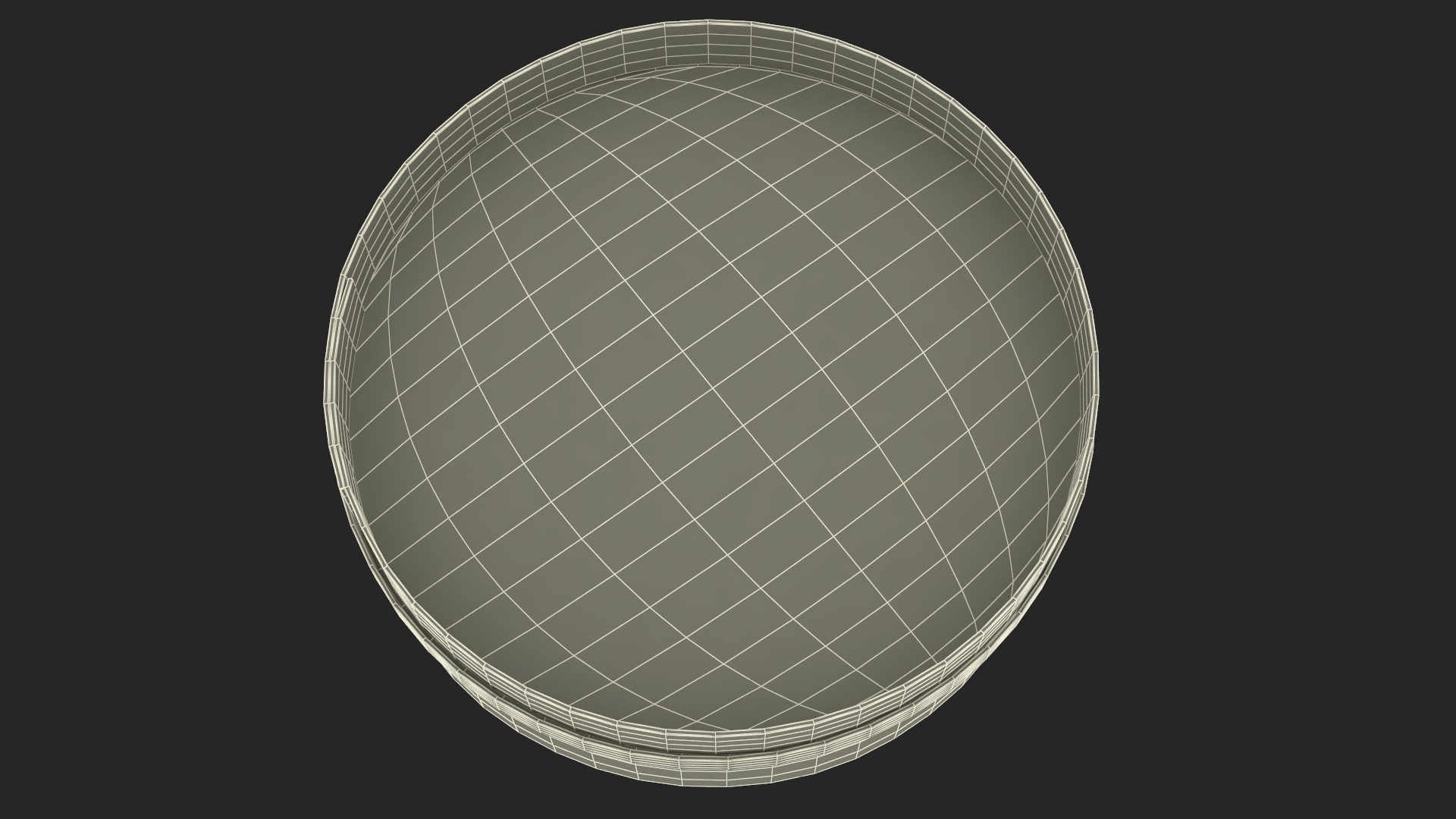 Wooden Mesh Sifter Old 3D