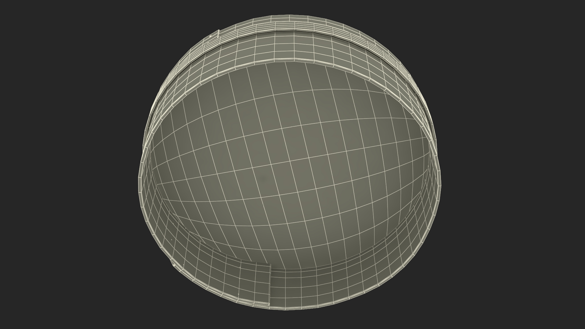 Wooden Mesh Sifter Old 3D