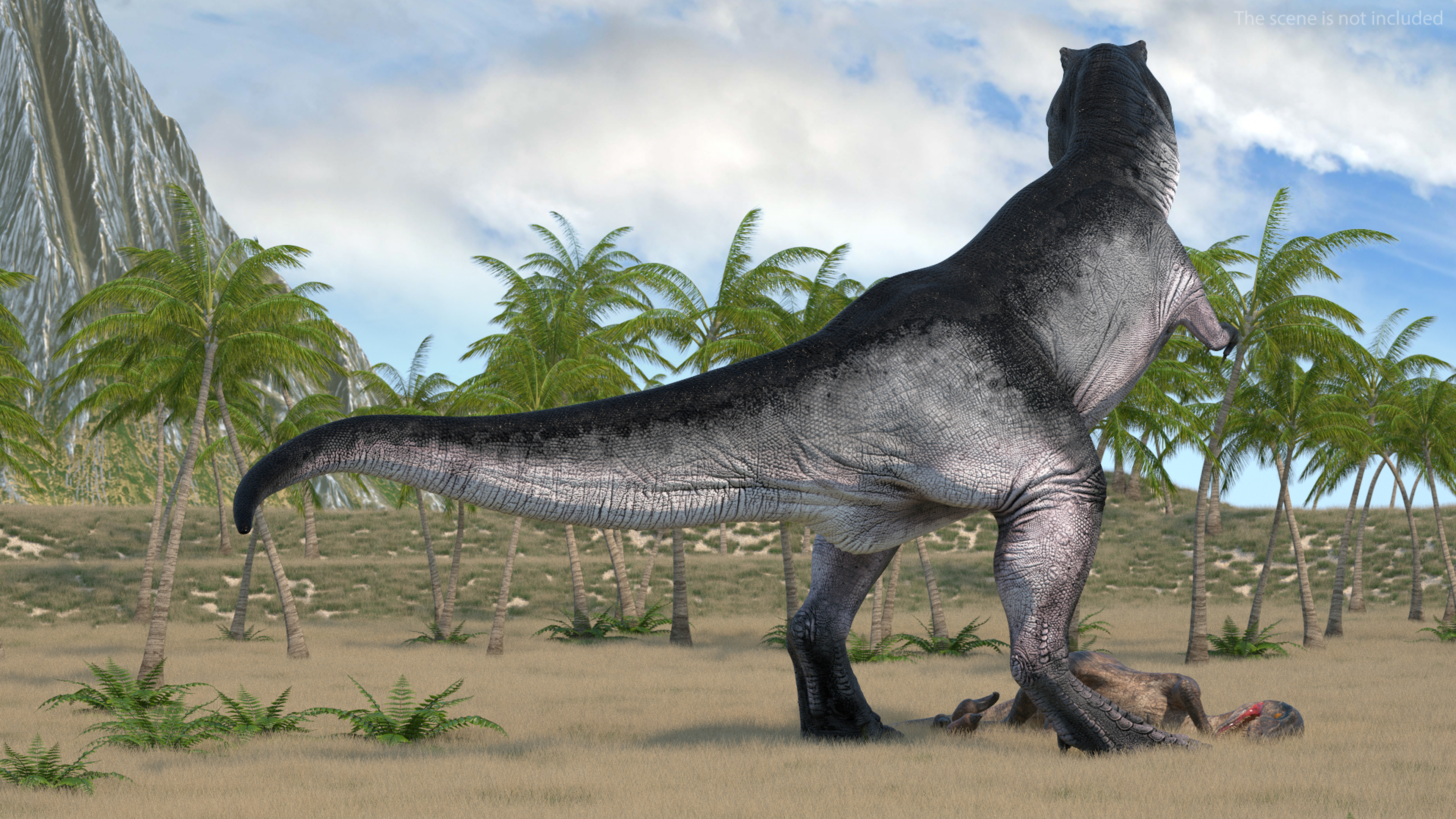 3D T Rex Stand Pose