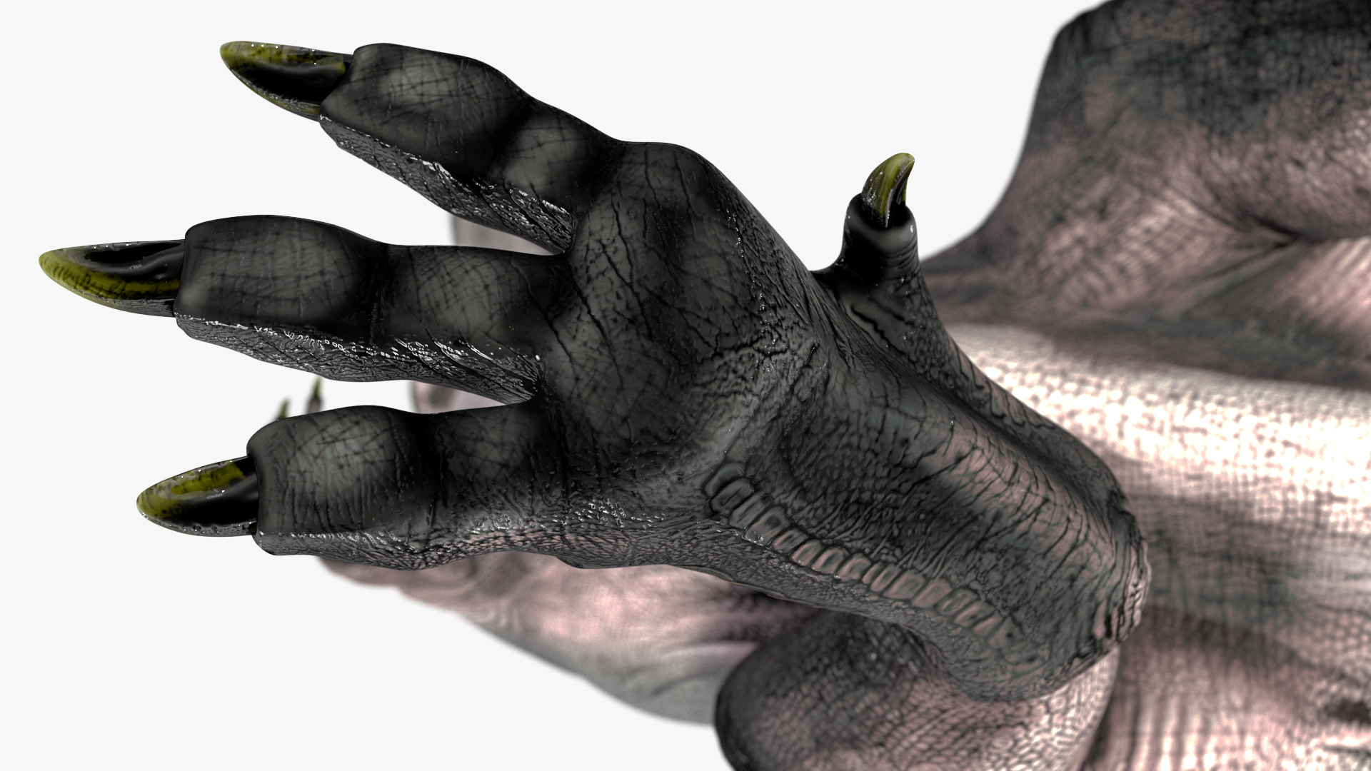 3D T Rex Stand Pose