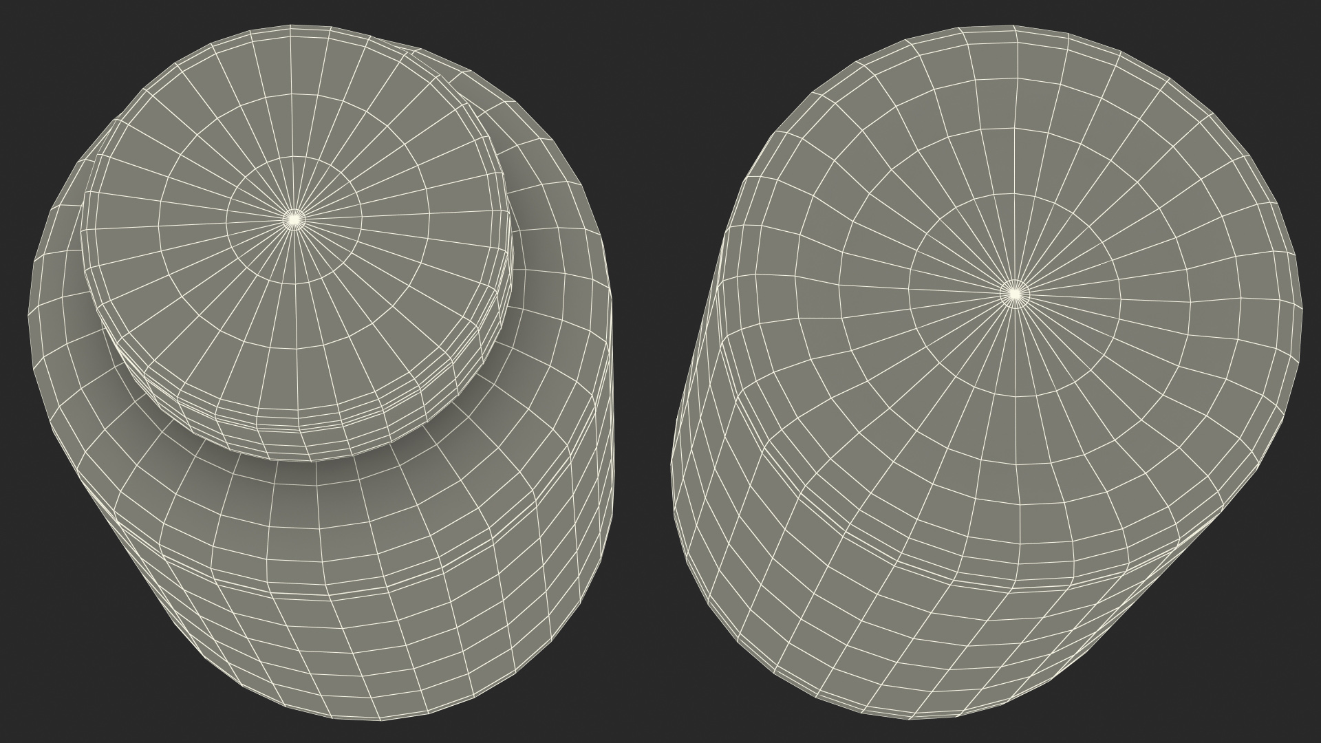 Plastic Jar Blank 3D