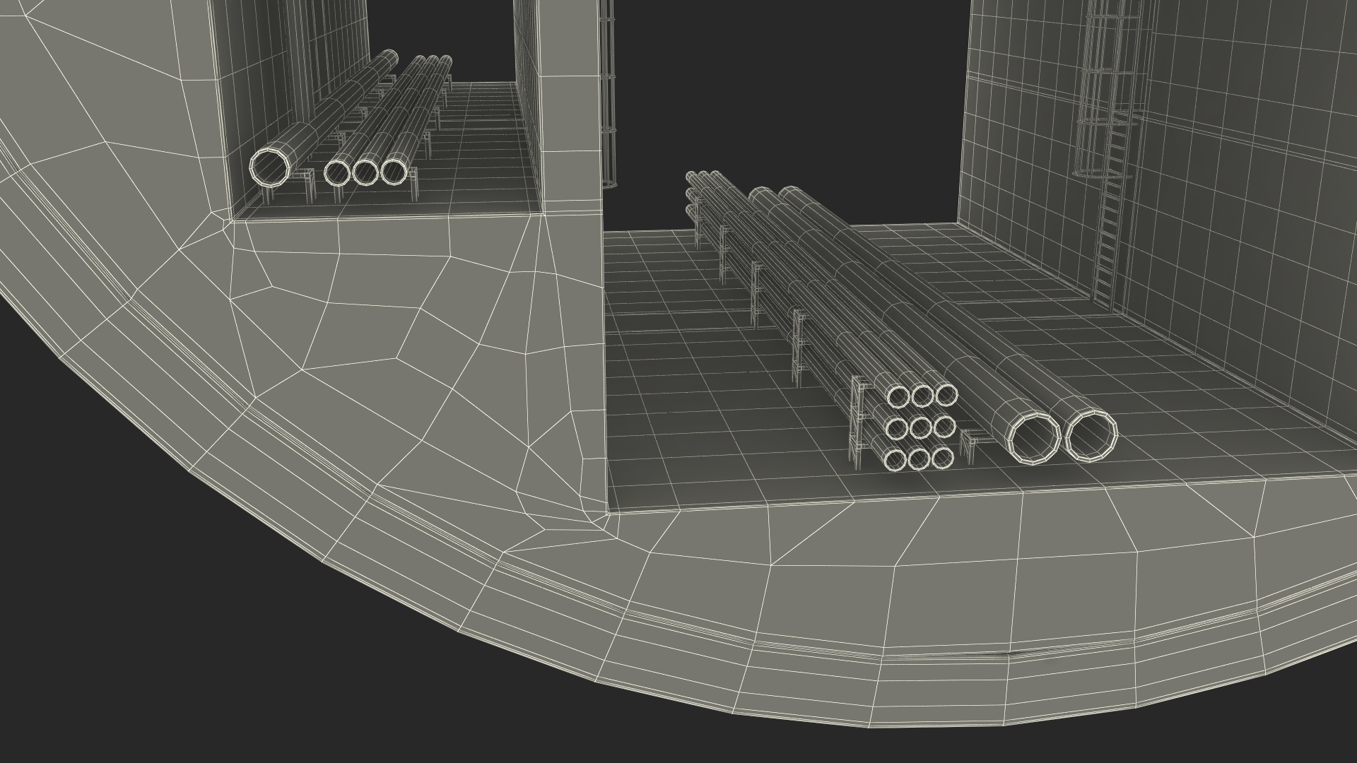 3D model Tunnel Cross Section