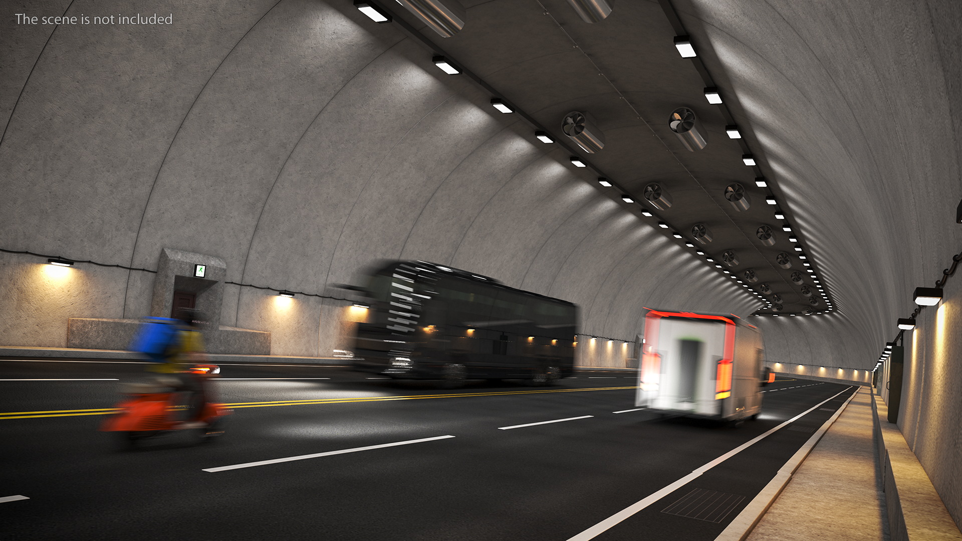 3D model Tunnel Cross Section