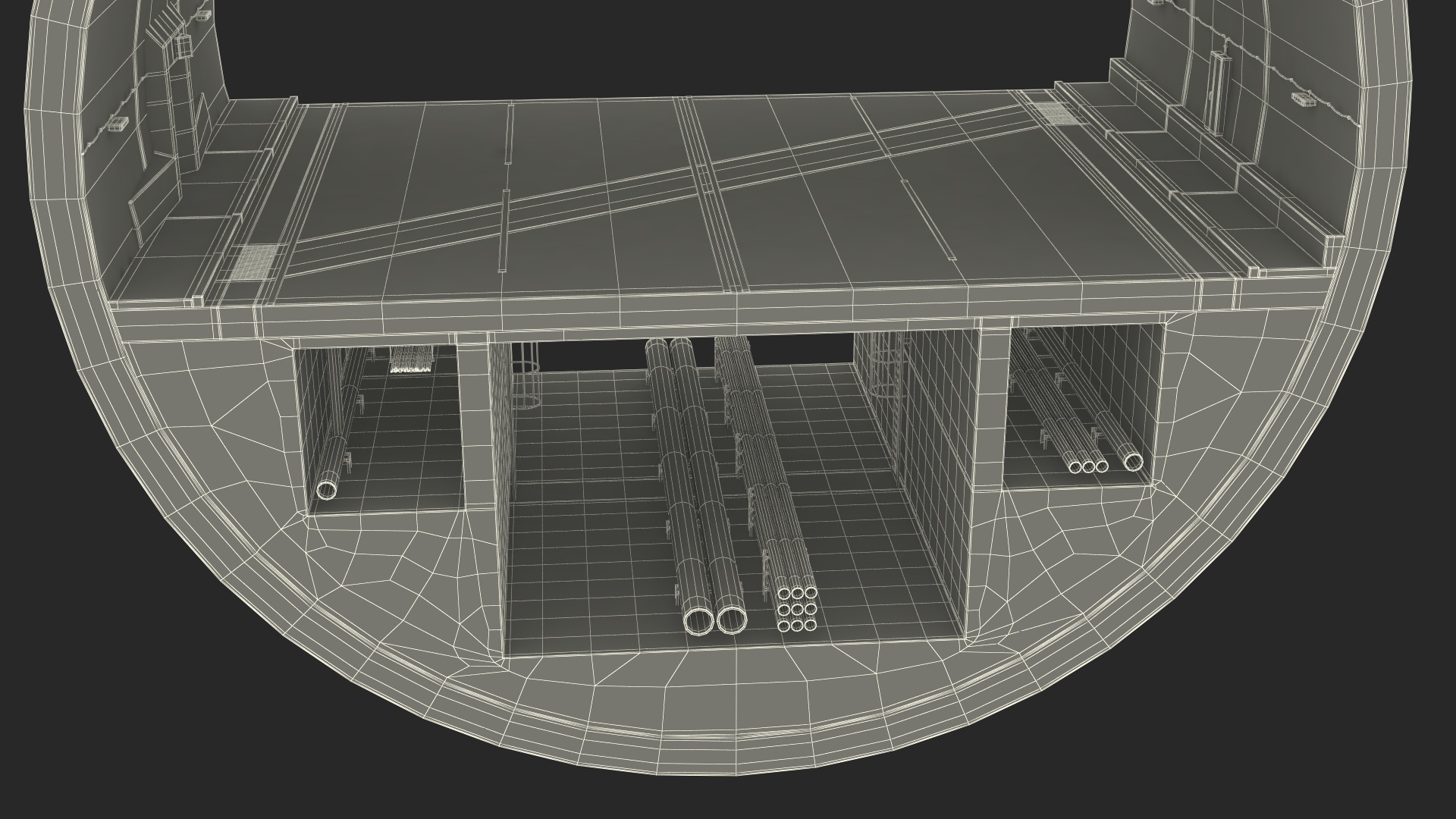 3D model Tunnel Cross Section