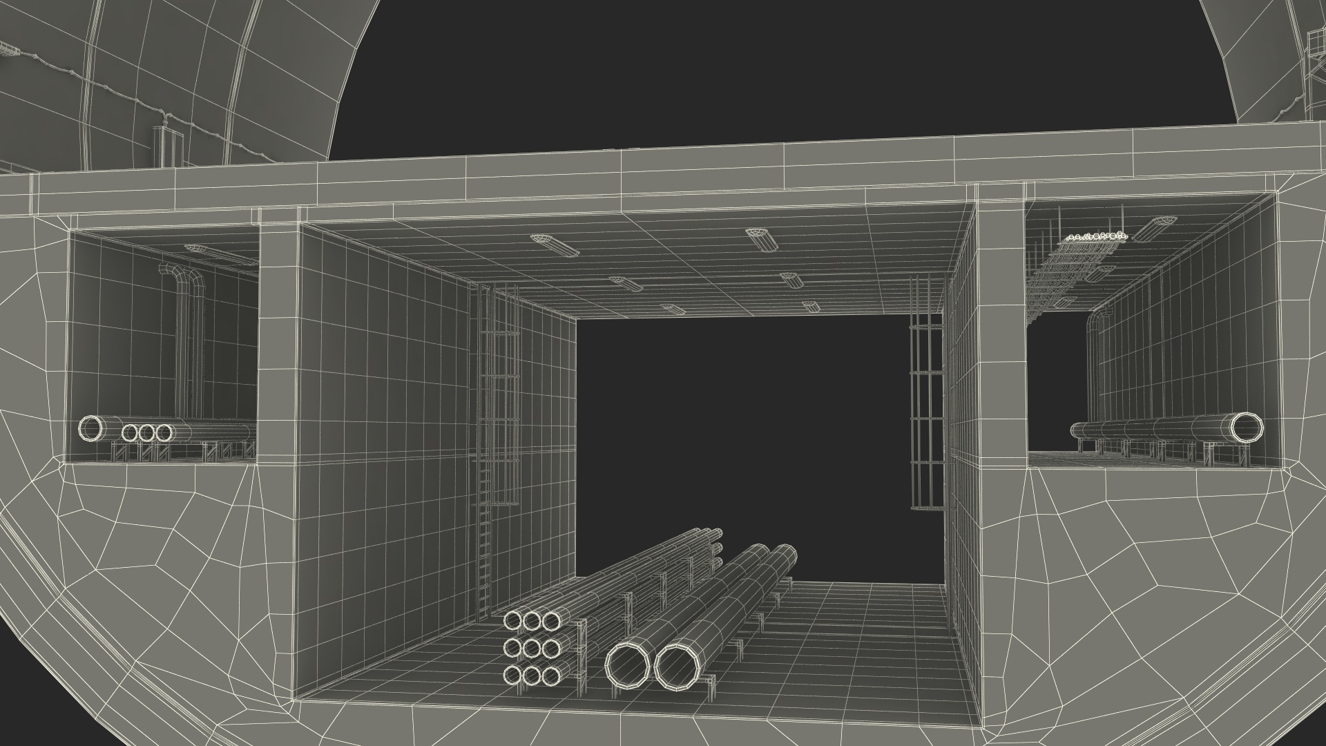 3D model Tunnel Cross Section