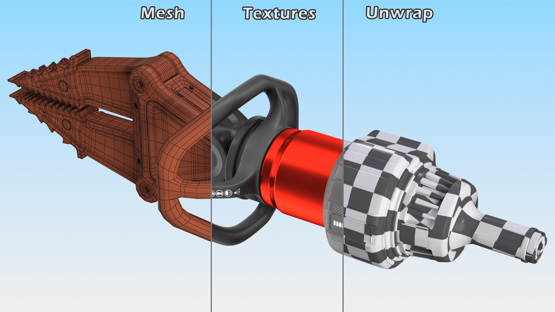 3D Battery Powered Rescue Spreader Tool