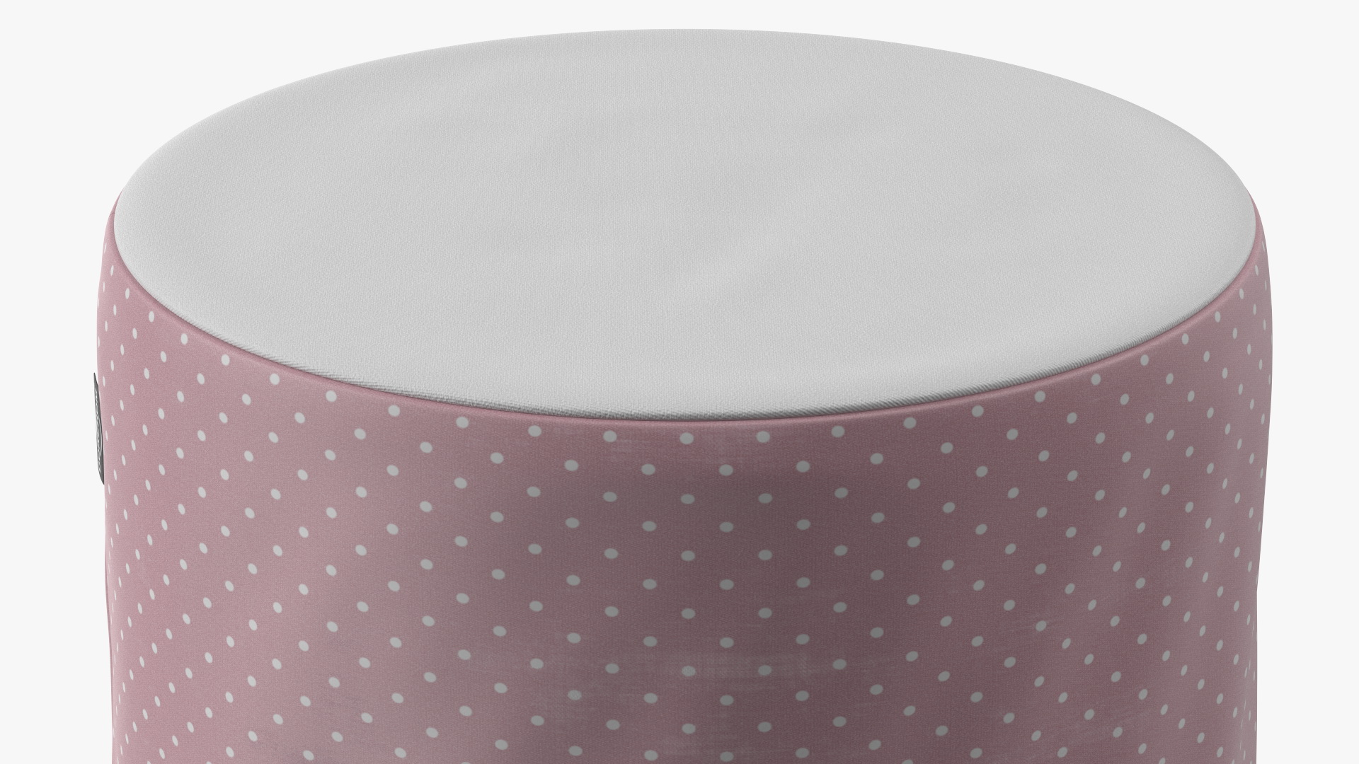 3D Laundry Basket with Lid Pink model