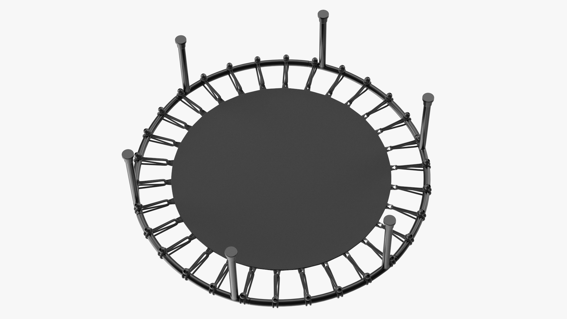 3D Fitness Trampoline model