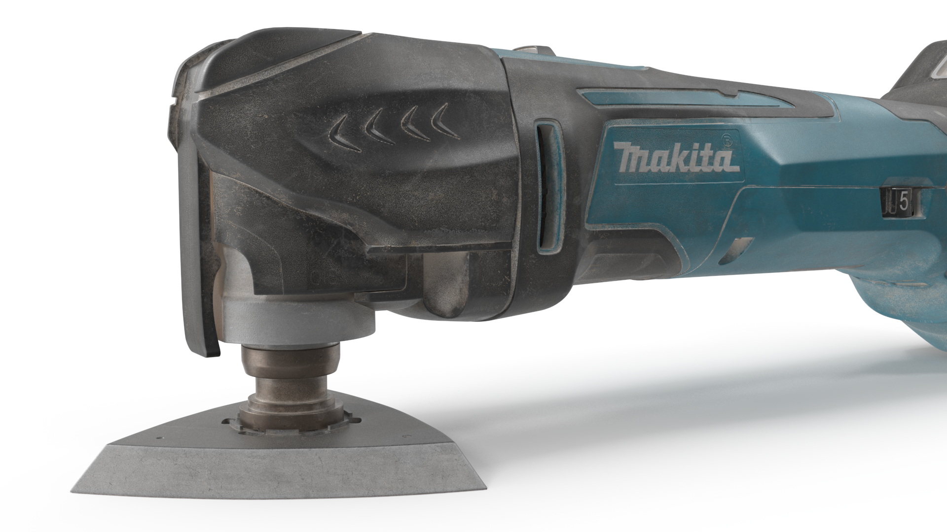 Makita Oscillating Multi Tool Used 3D model