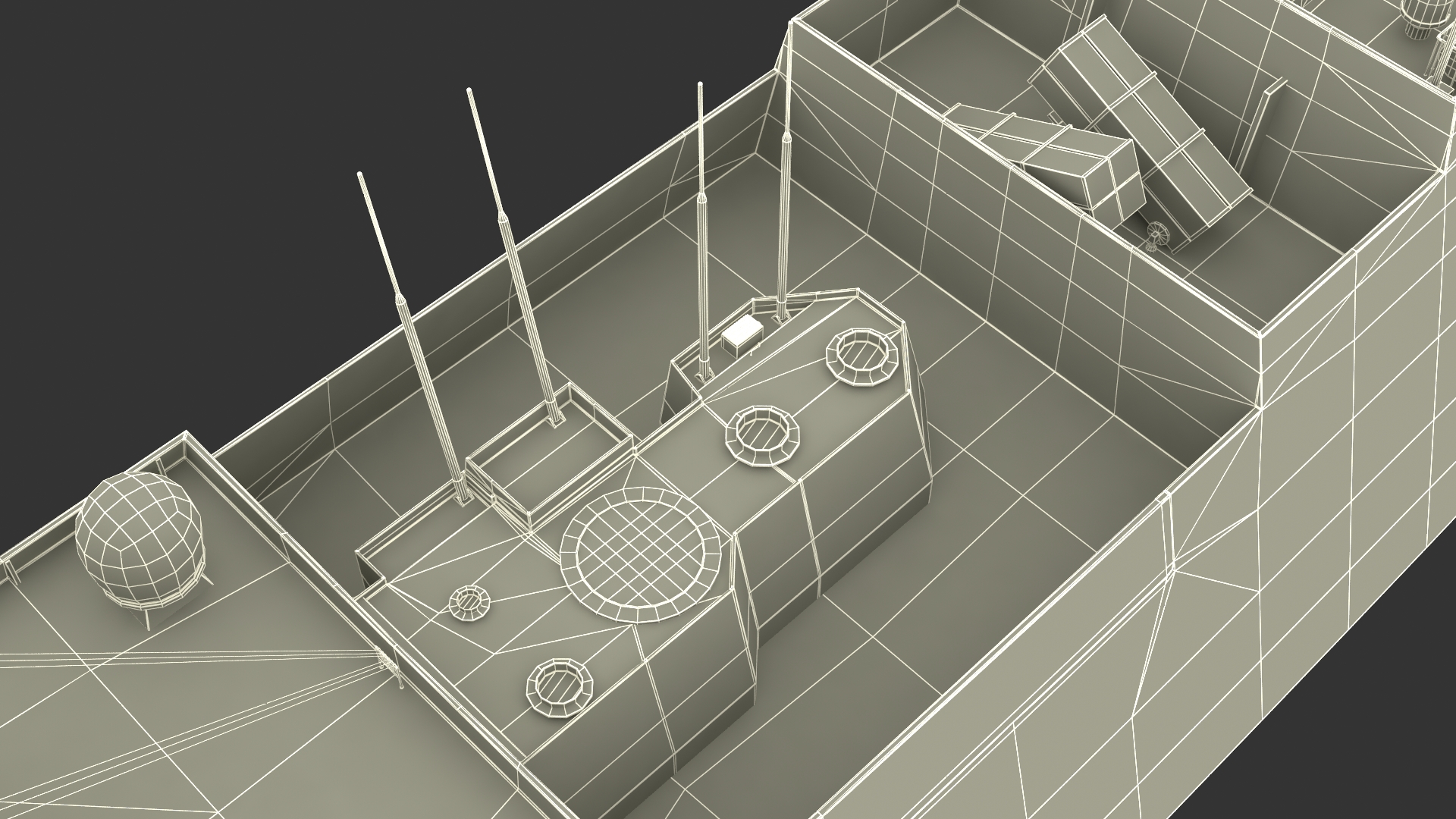 Japanese Mogami Class Frigate FFM-2 Rigged 3D