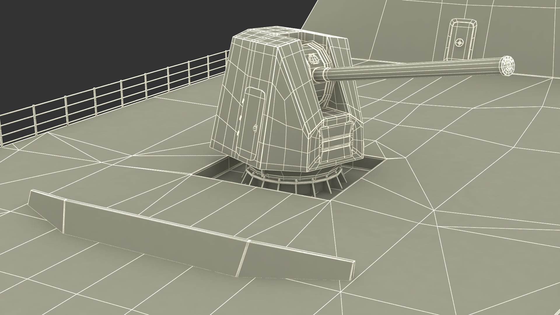 Japanese Mogami Class Frigate FFM-2 Rigged 3D