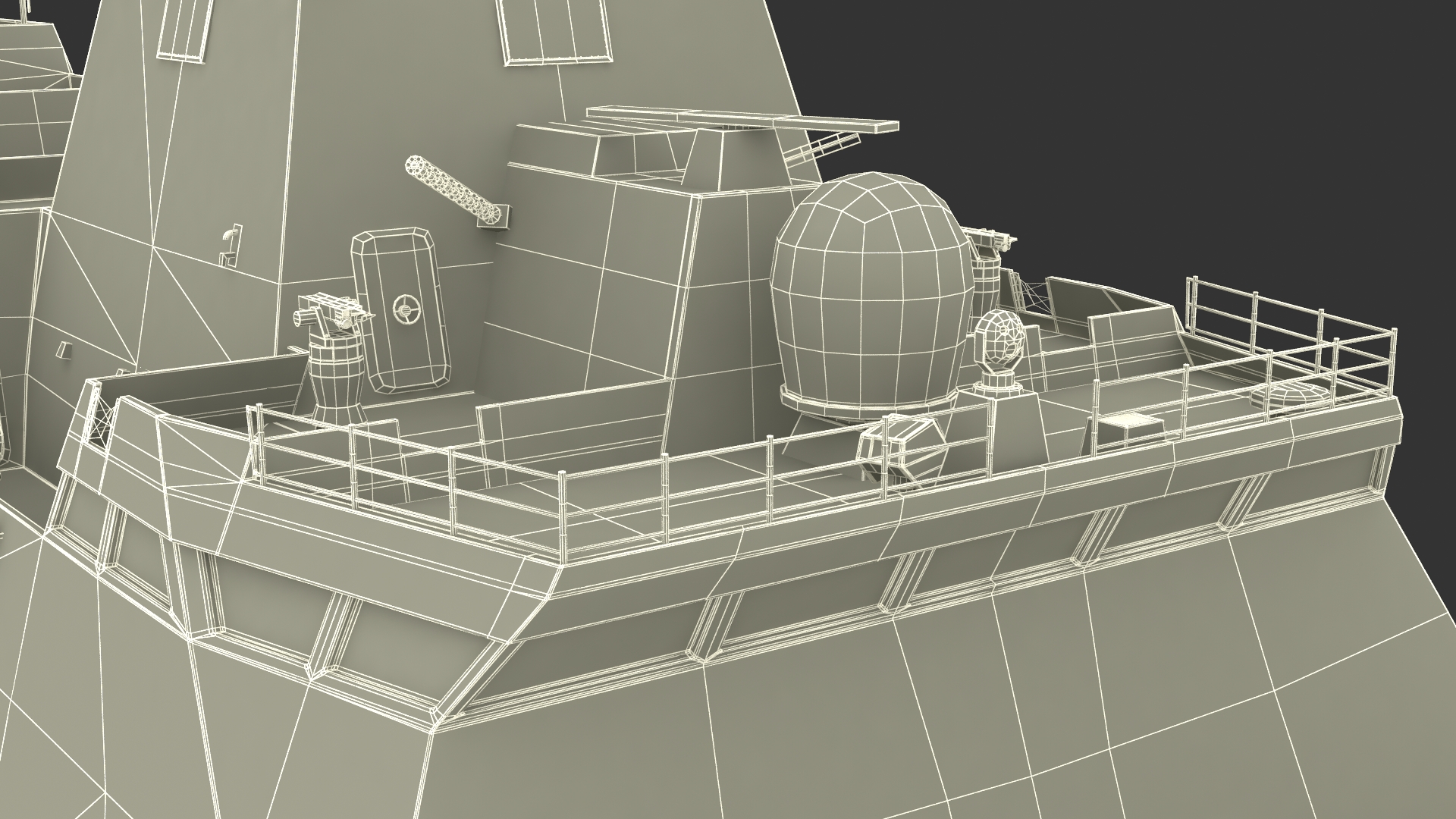 Japanese Mogami Class Frigate FFM-2 Rigged 3D