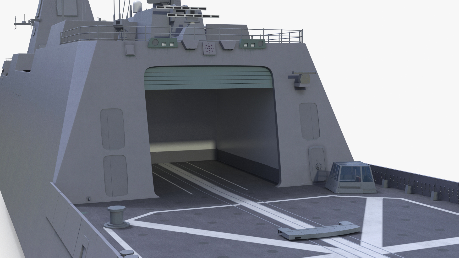 Japanese Mogami Class Frigate FFM-2 Rigged 3D