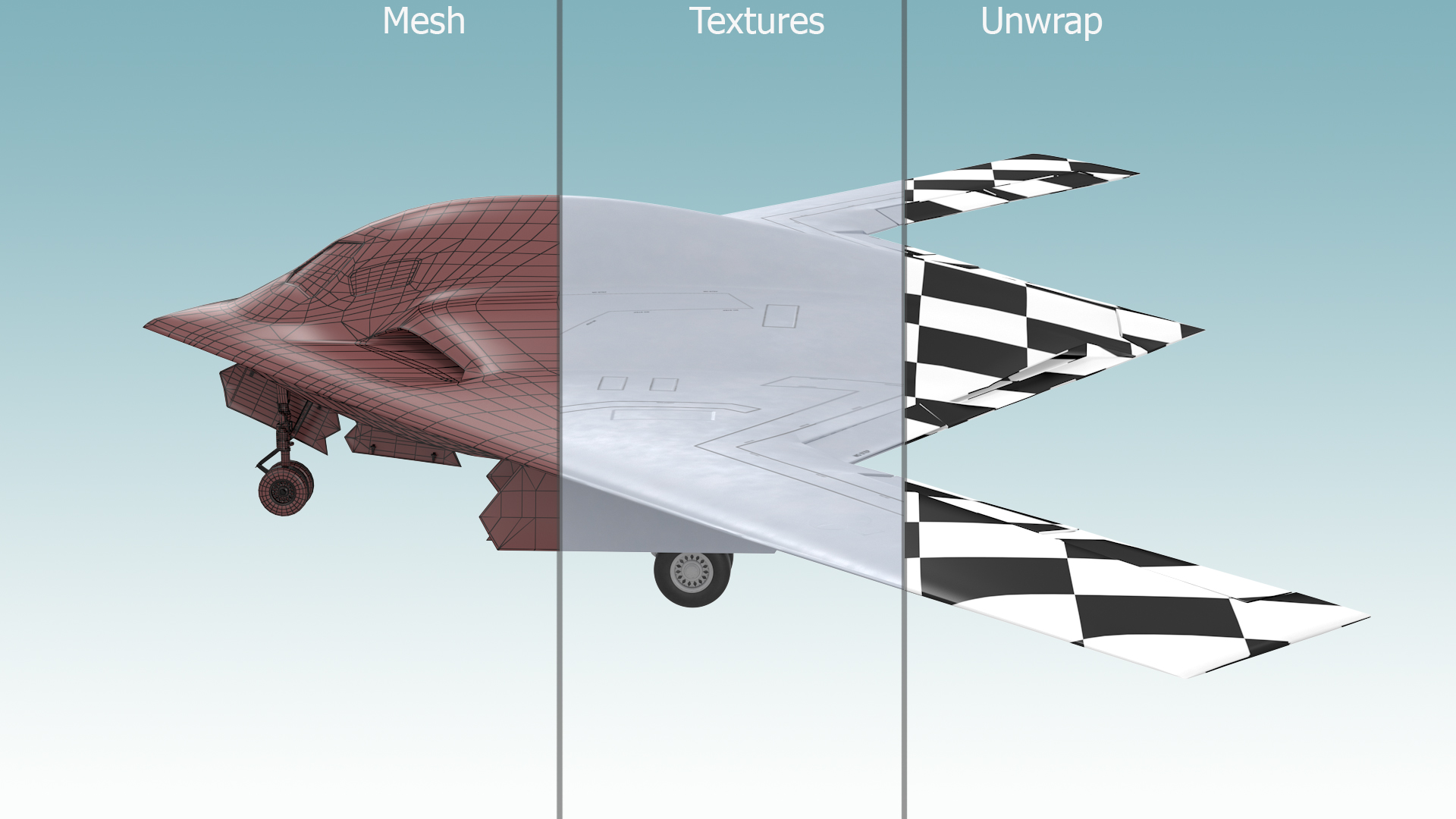 Long-Range Aircraft 3D model