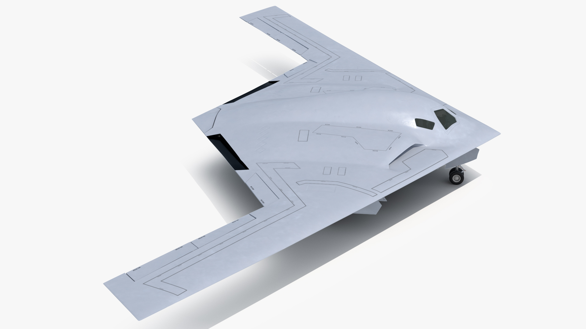 Long-Range Aircraft 3D model