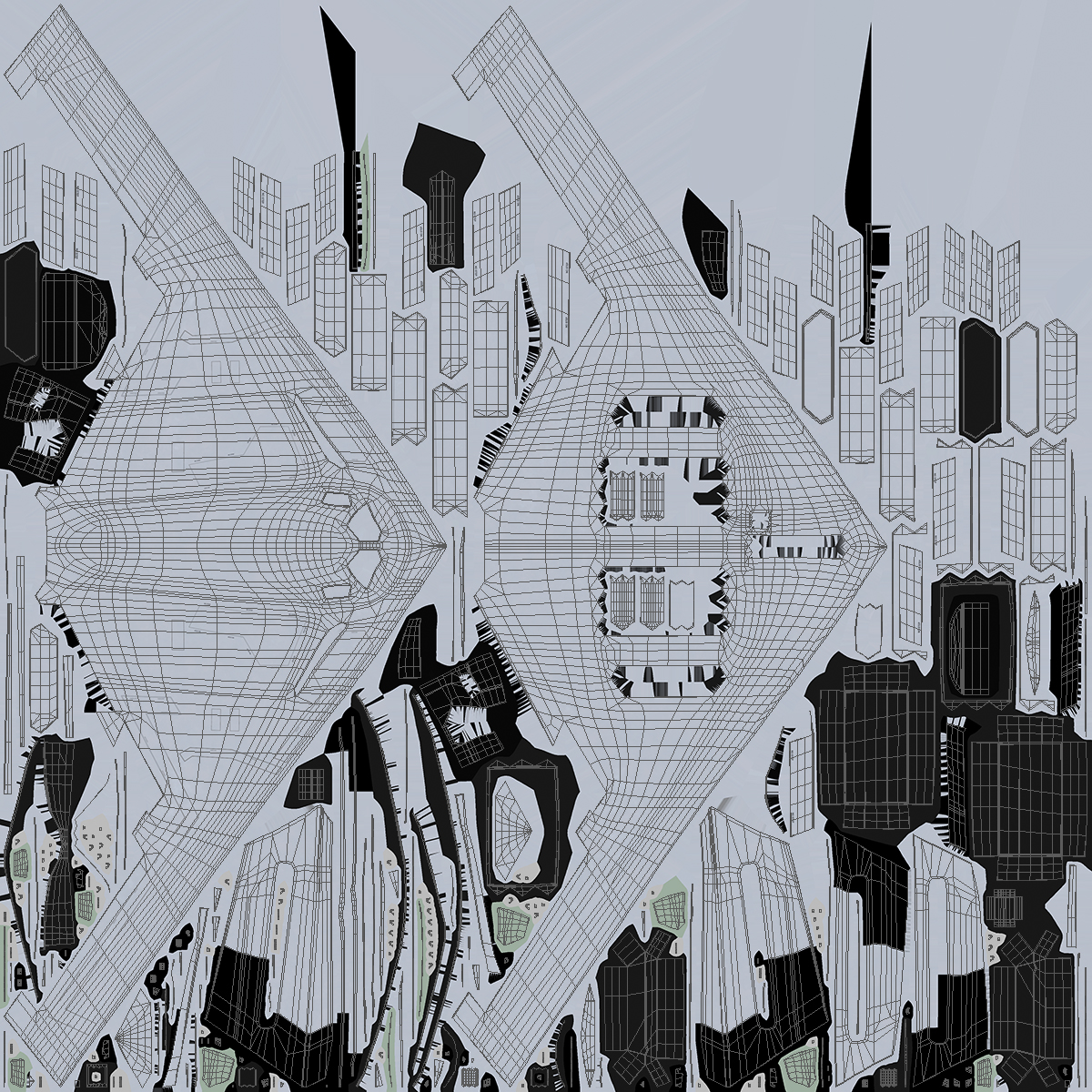 Long-Range Aircraft 3D model