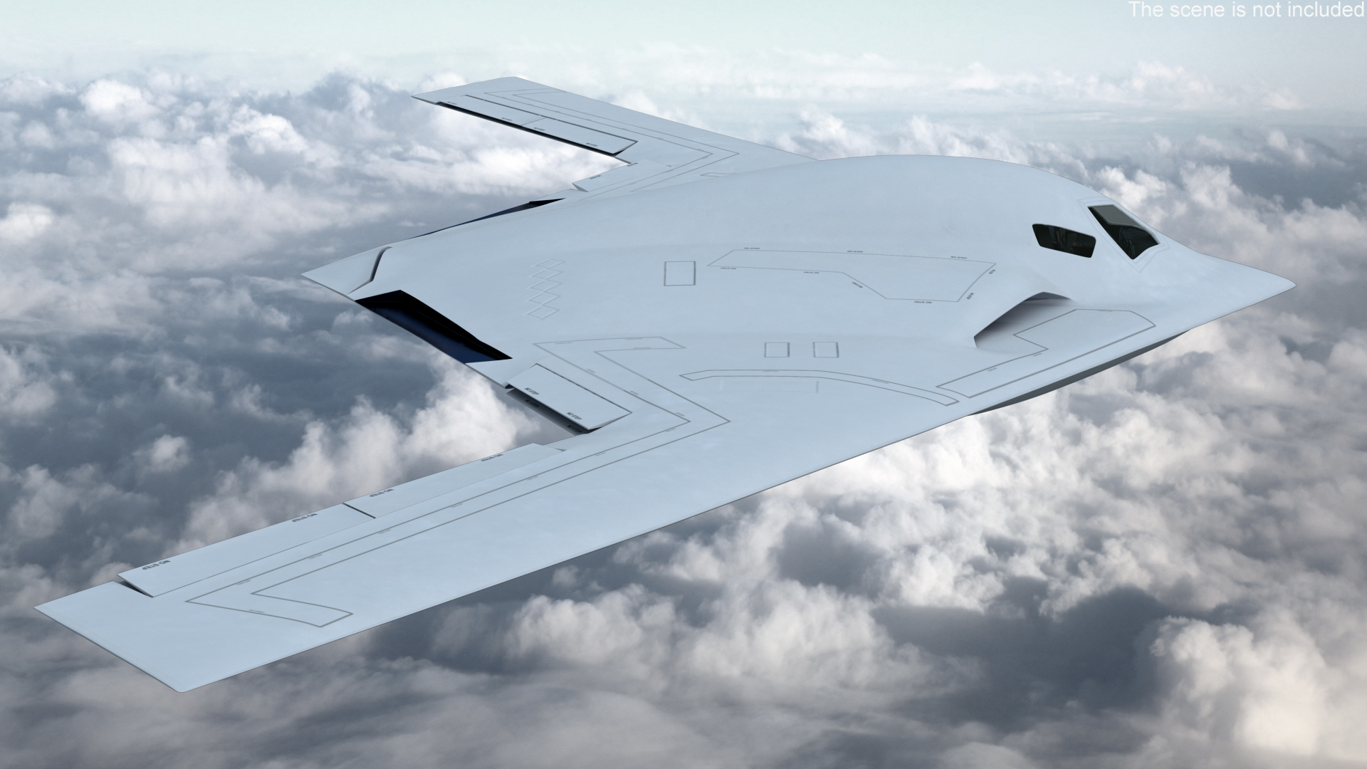 Long-Range Aircraft 3D model