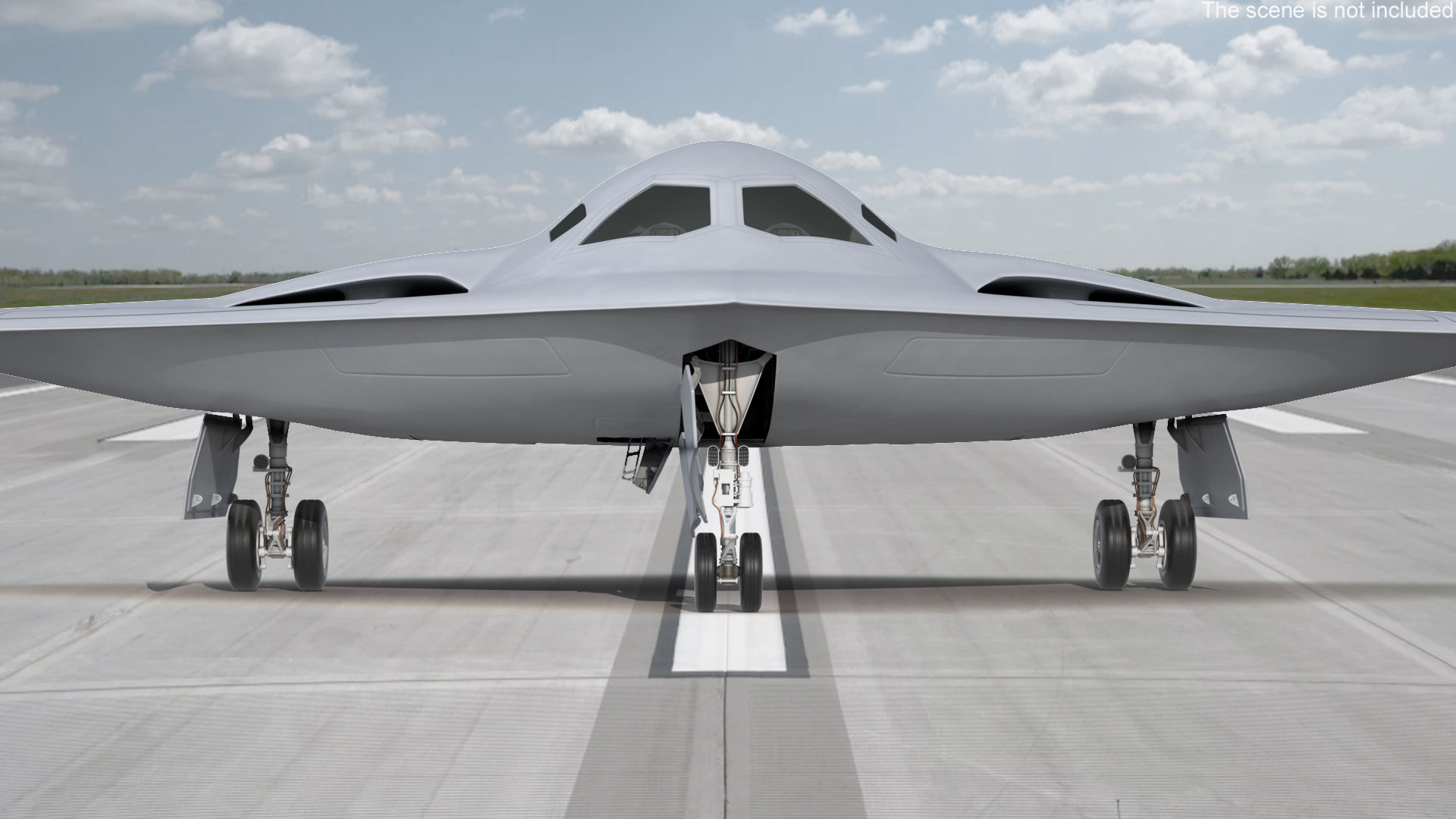 Long-Range Aircraft 3D model