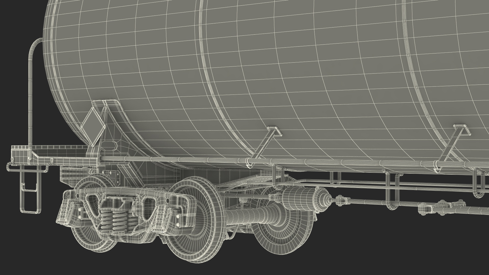 3D model Tank Car