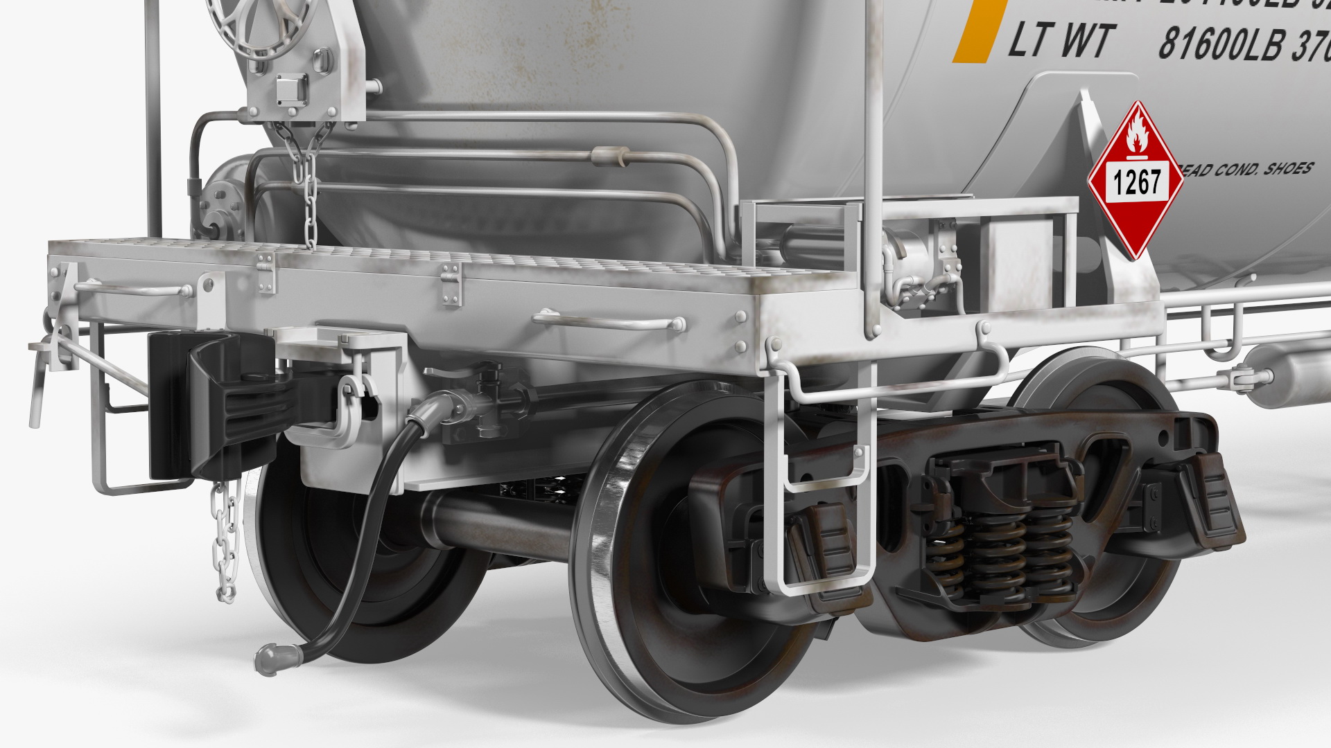 3D model Tank Car