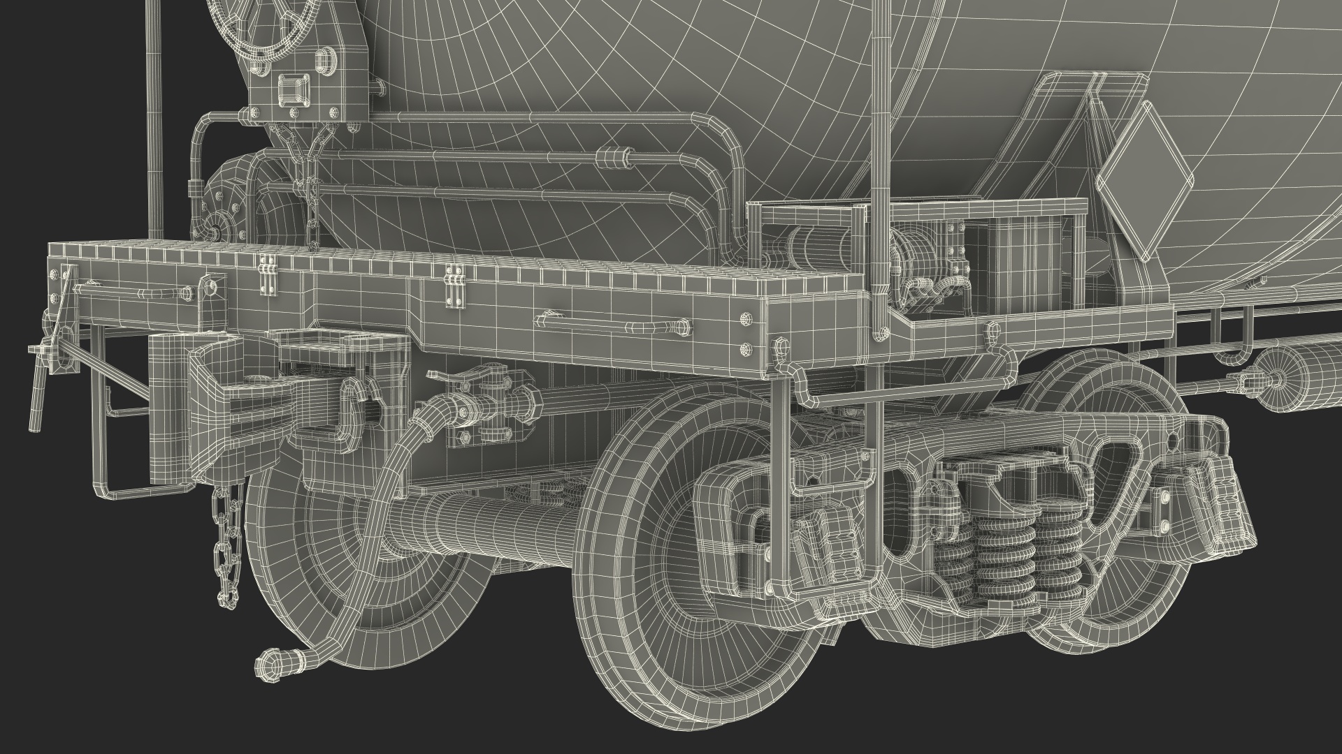 3D model Tank Car