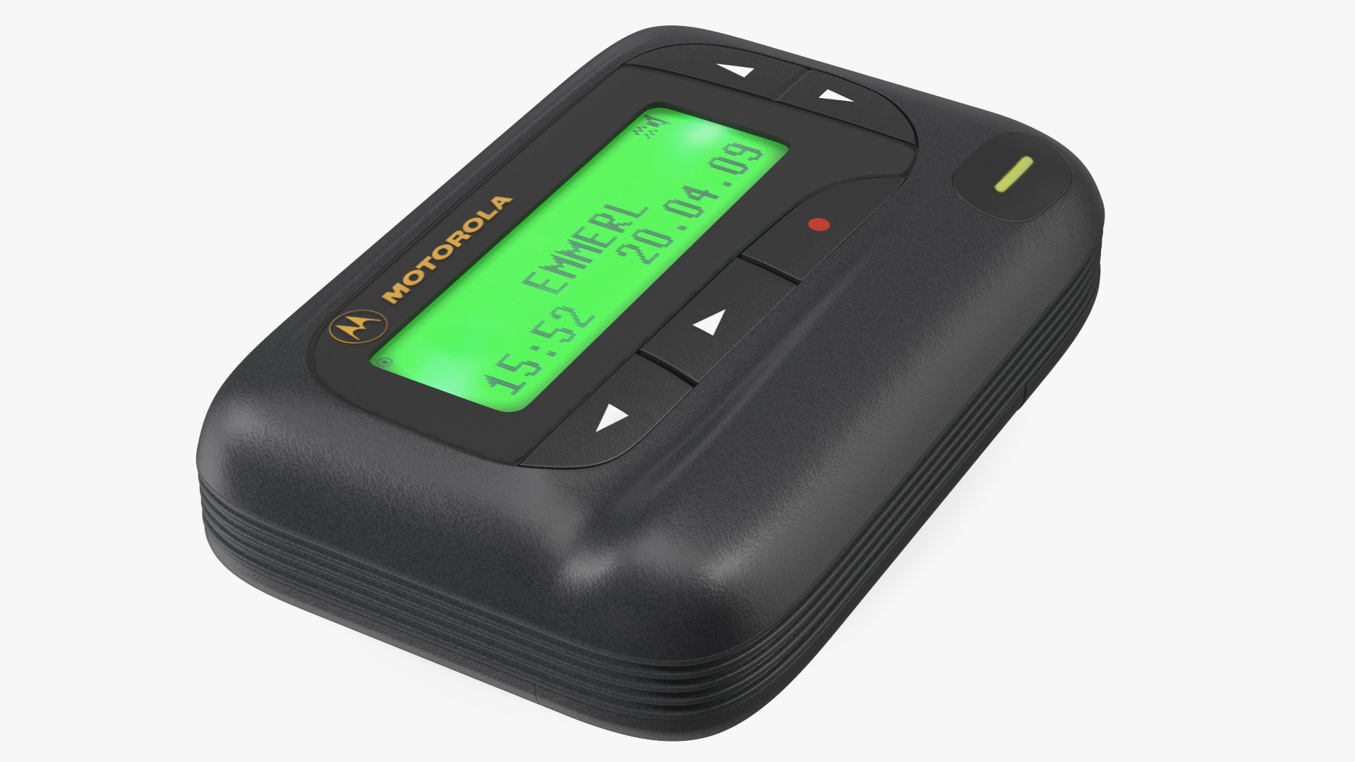 Motorola Scriptor LX4 Pager Screen On 3D