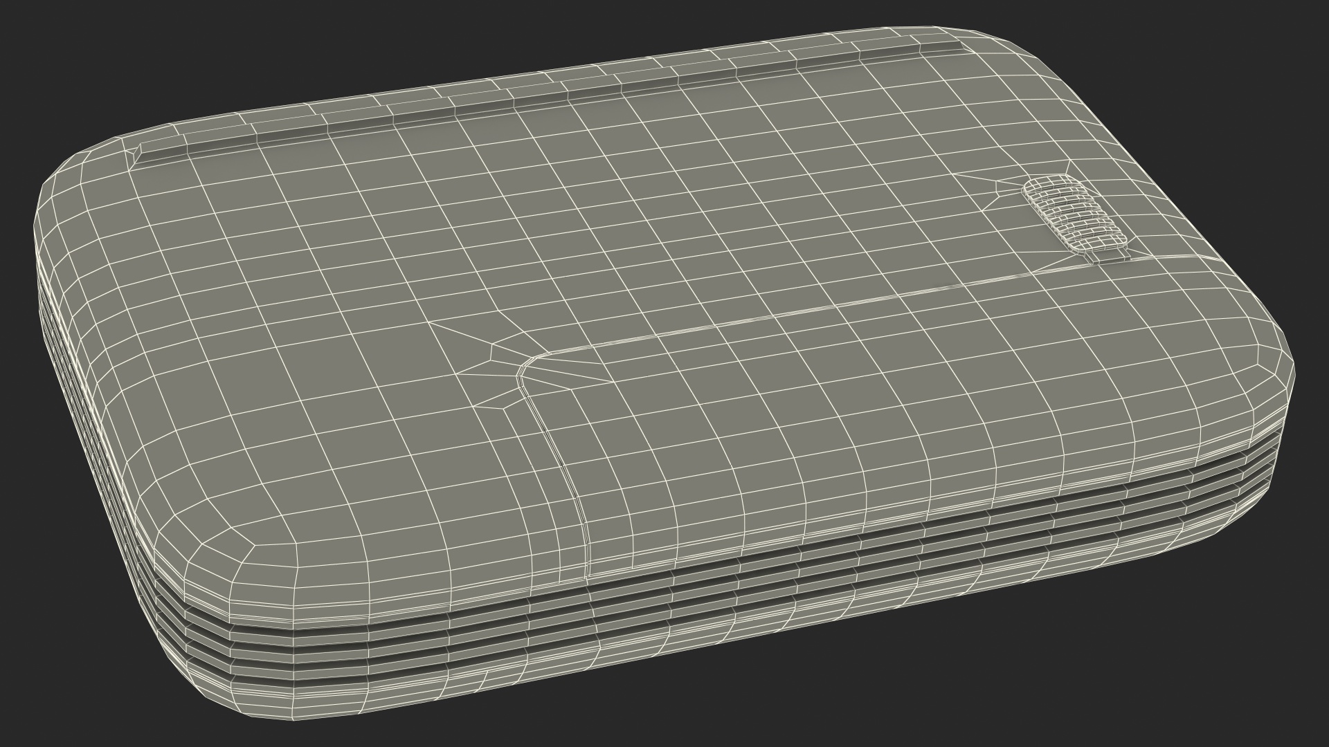 Motorola Scriptor LX4 Pager Screen On 3D