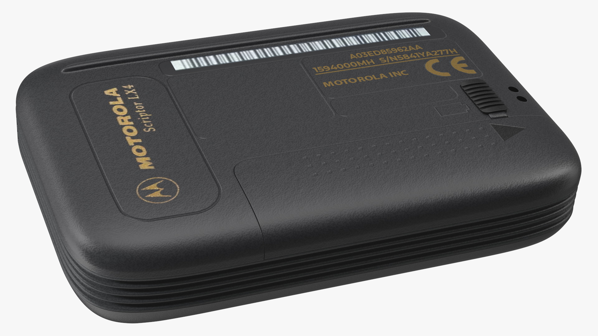 Motorola Scriptor LX4 Pager Screen On 3D