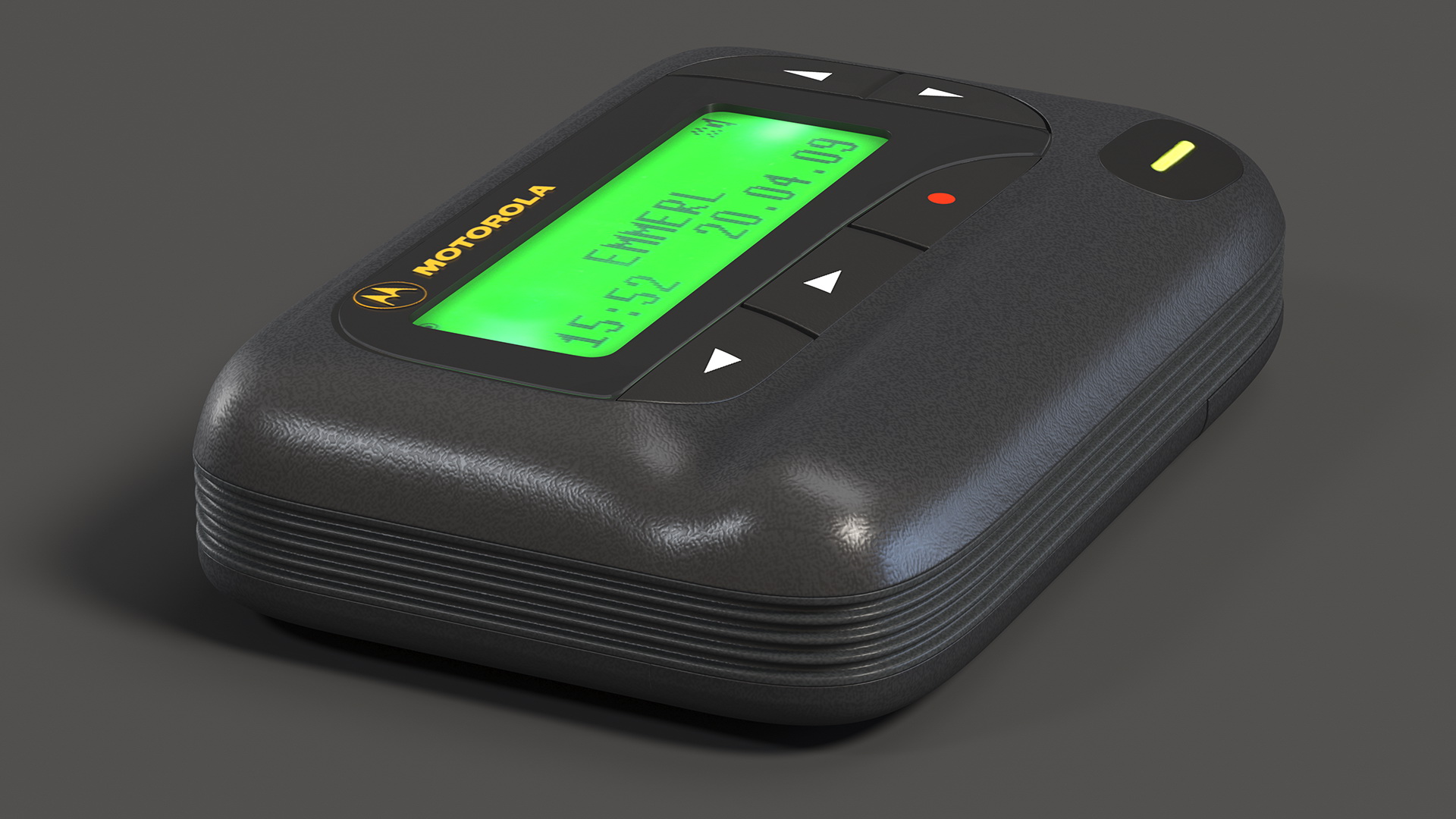 Motorola Scriptor LX4 Pager Screen On 3D