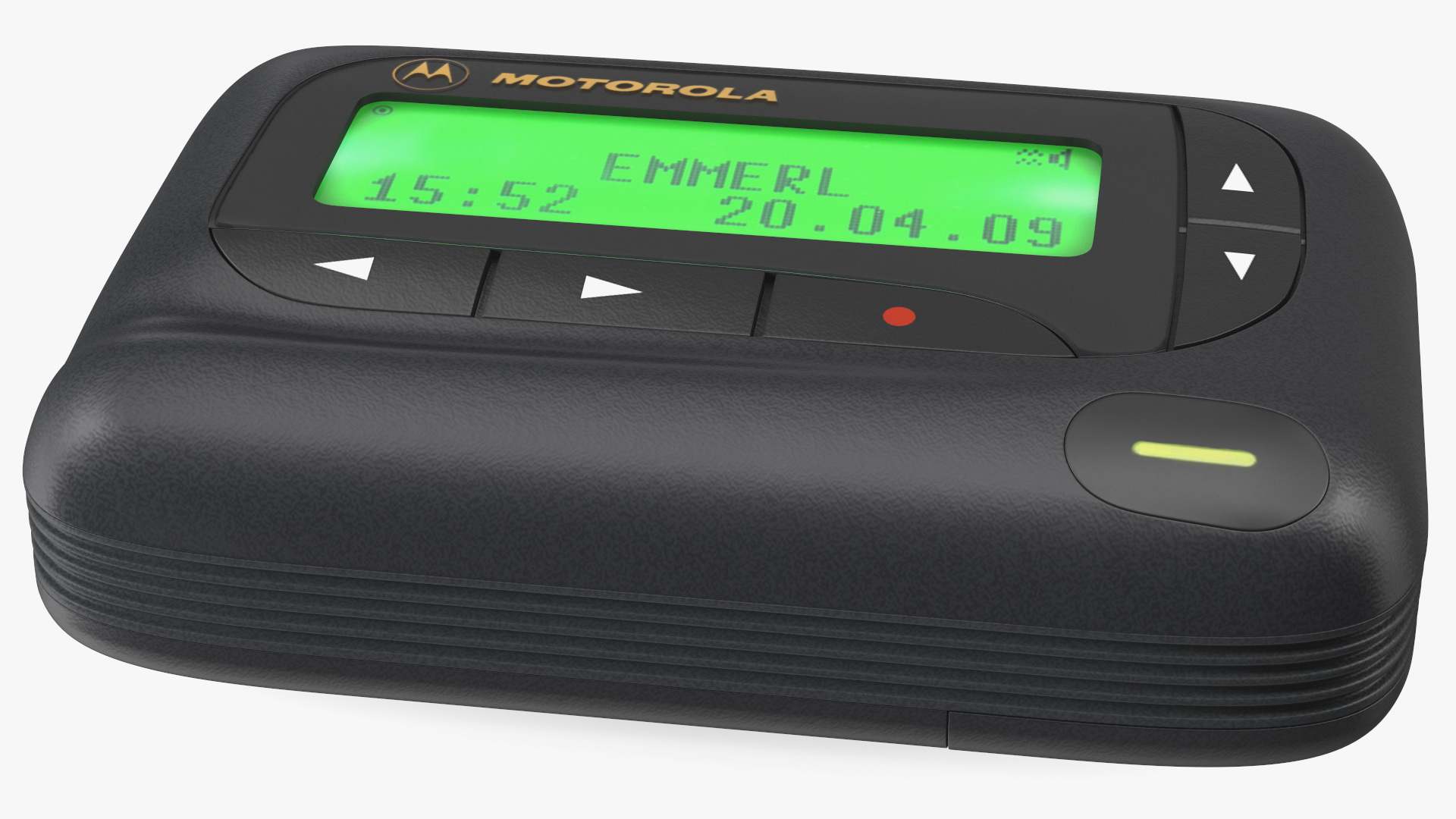 Motorola Scriptor LX4 Pager Screen On 3D