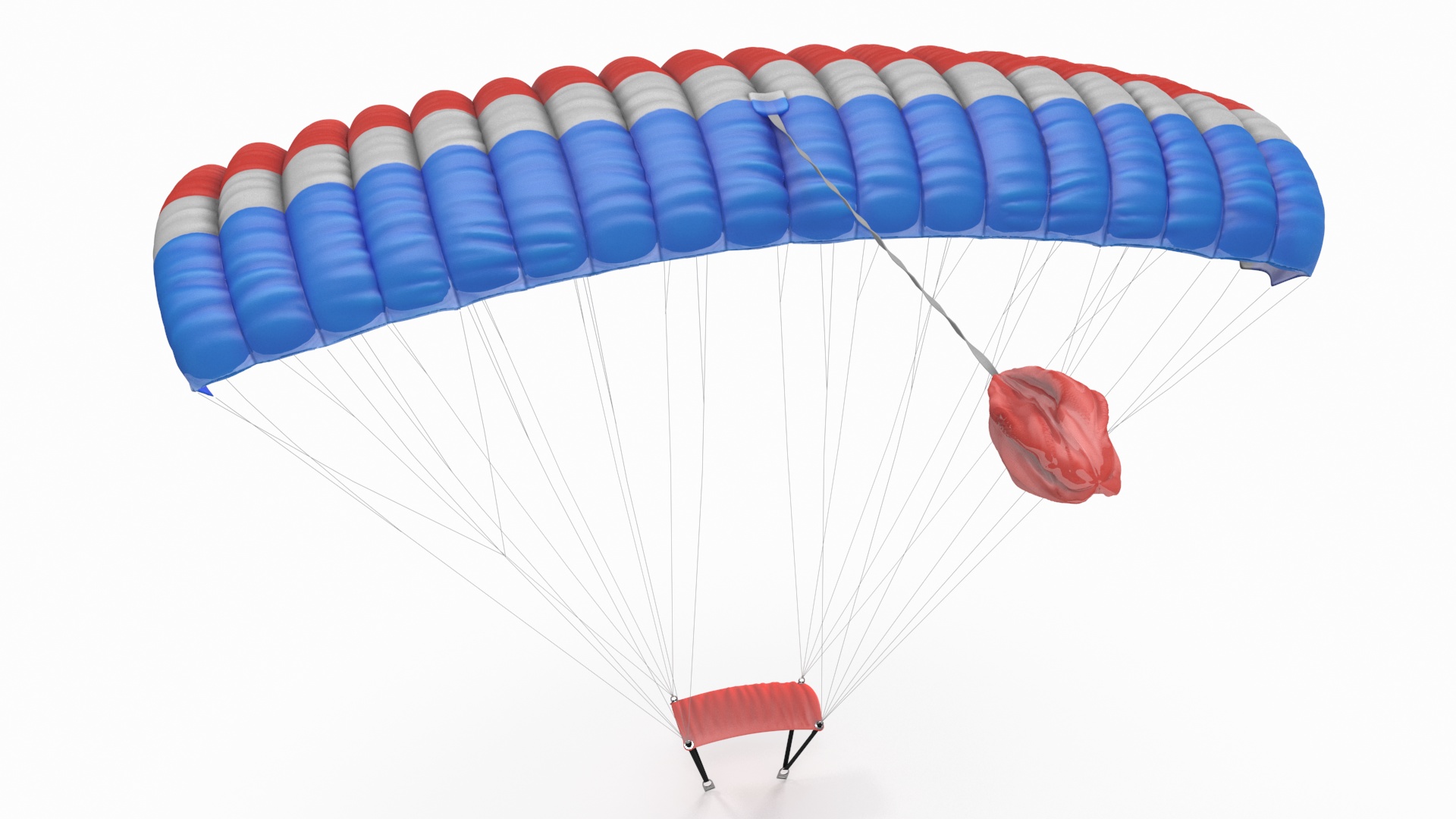 3D Parafoil Parachute model