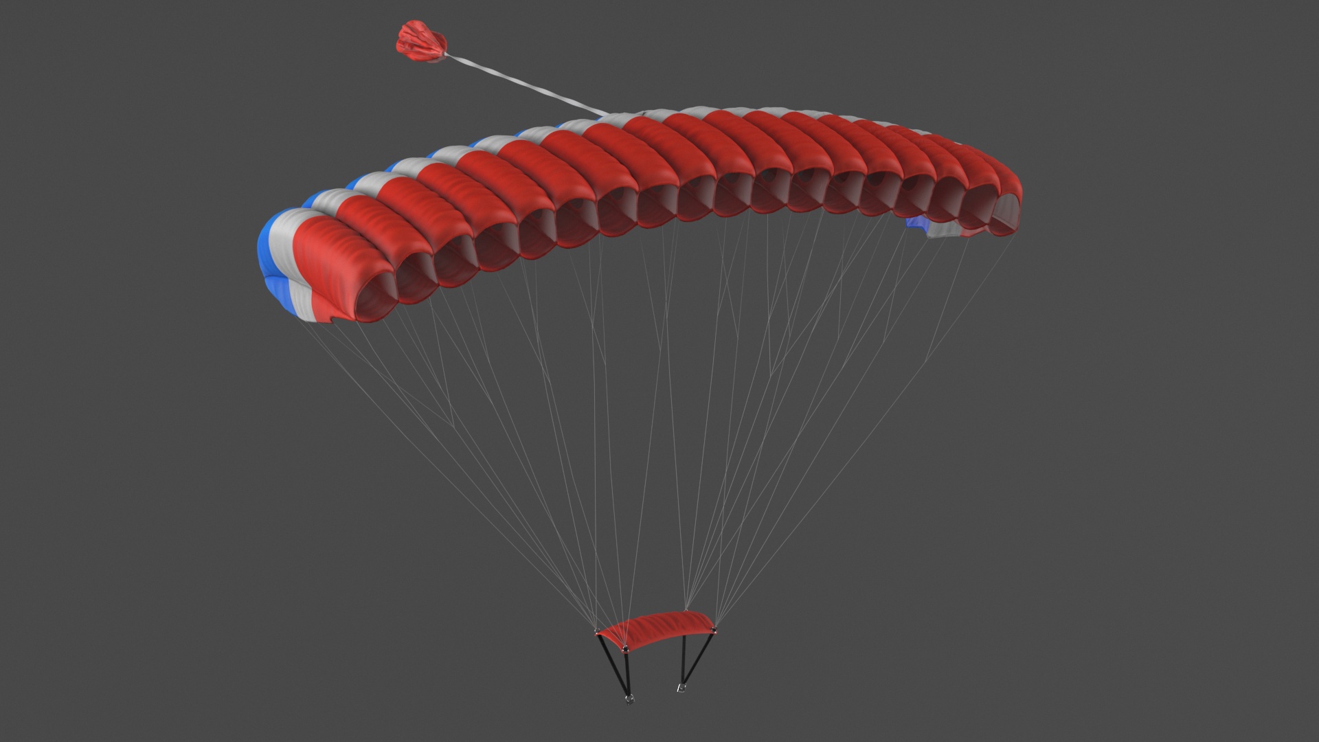 3D Parafoil Parachute model