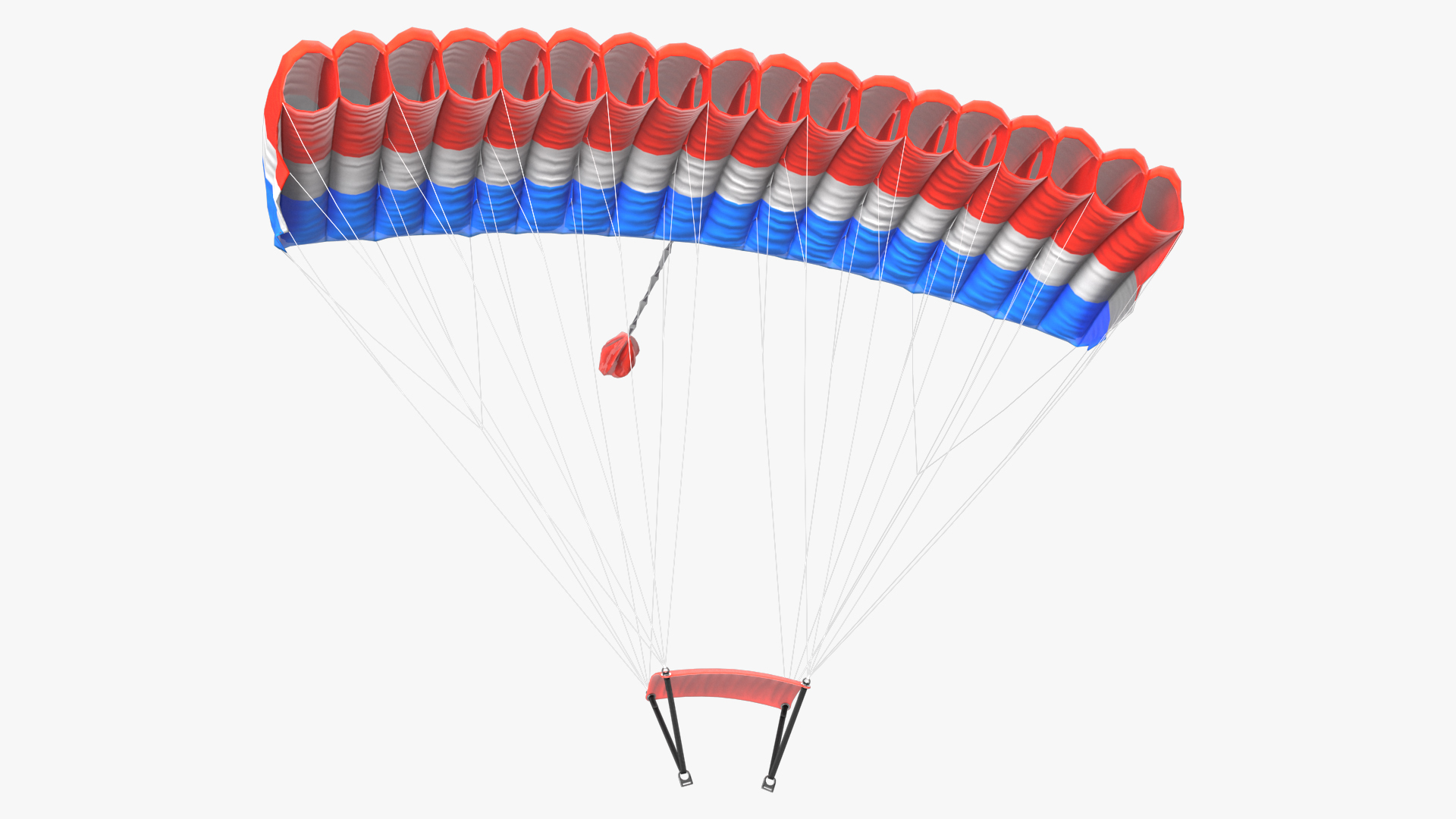 3D Parafoil Parachute model