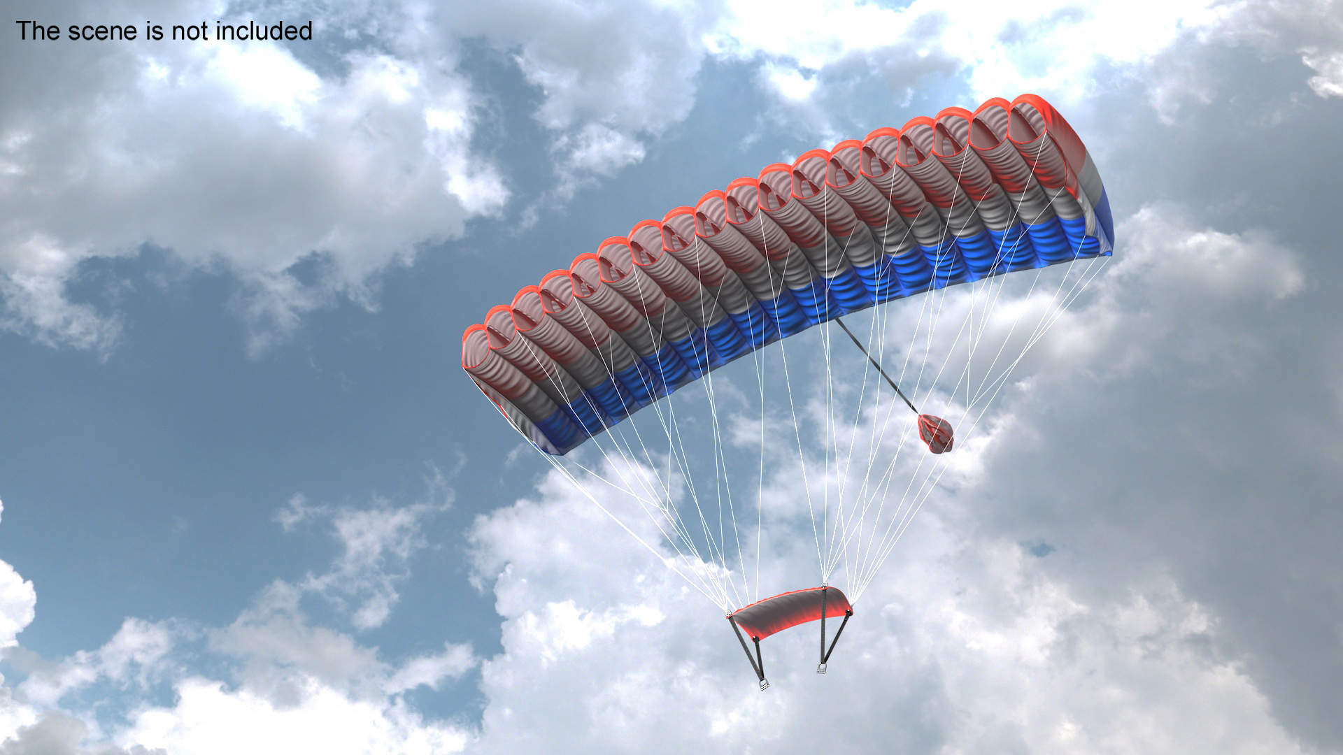 3D Parafoil Parachute model