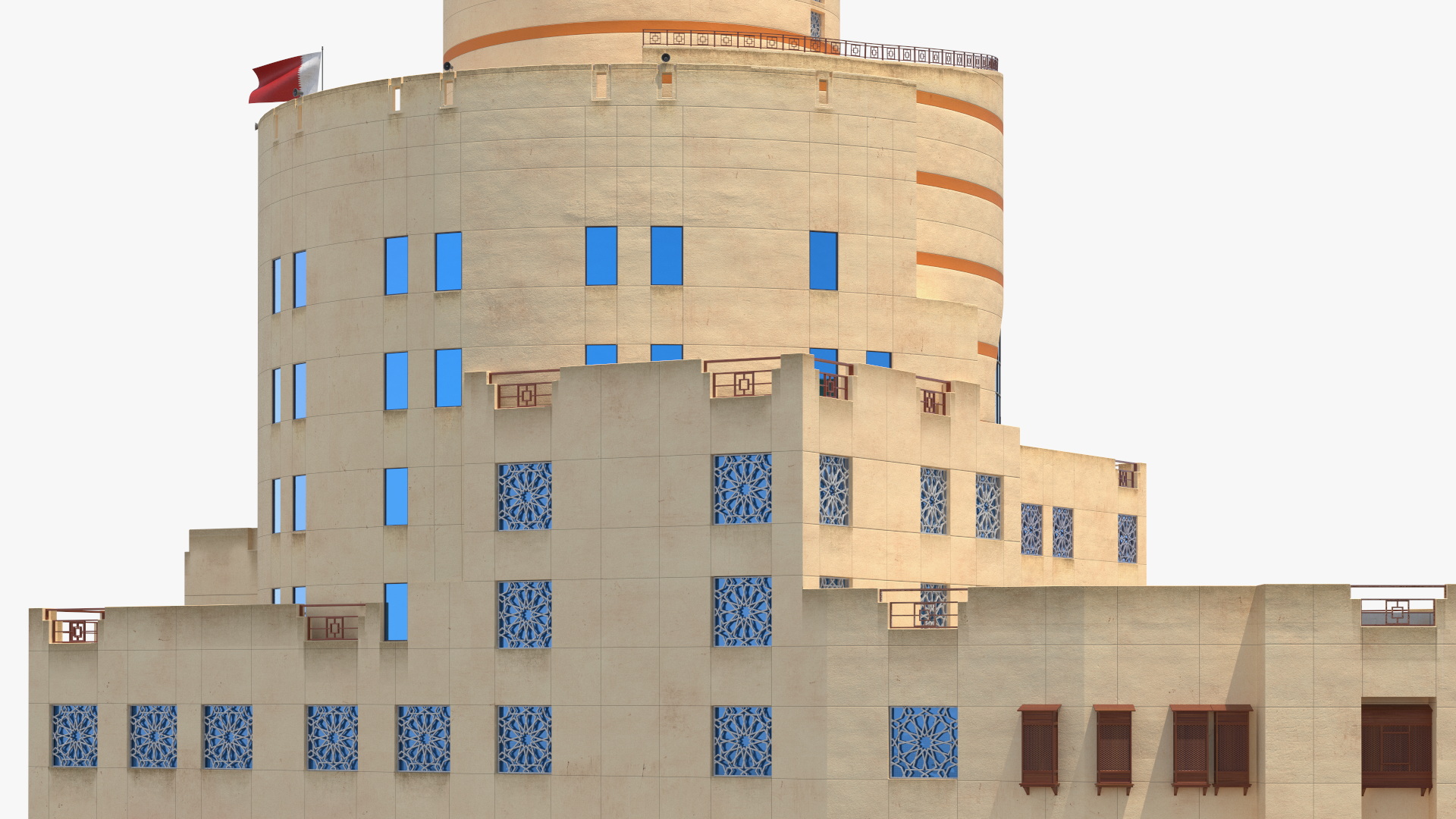Qatar Spiral Mosque Doha - view 5
