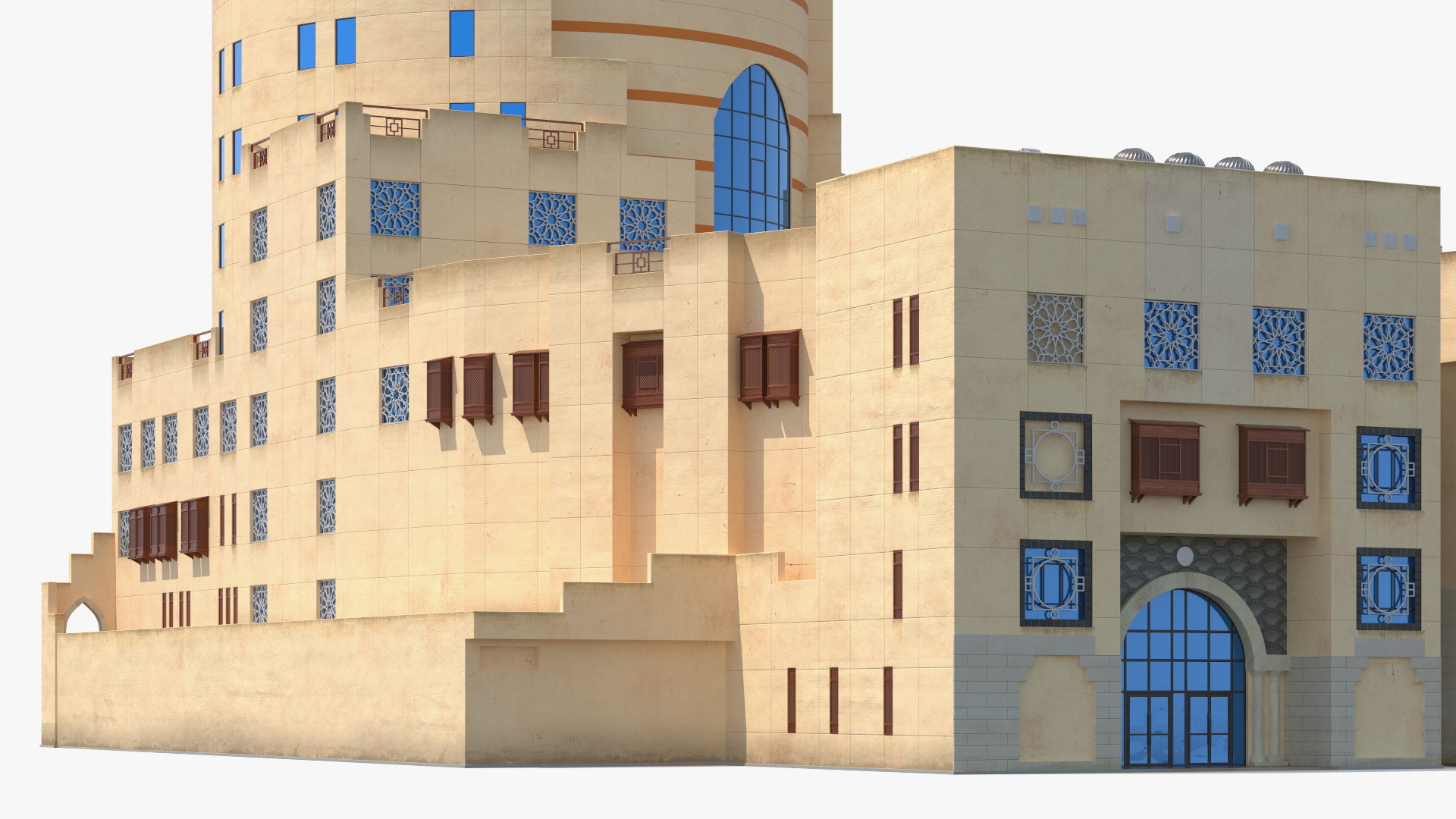 Qatar Spiral Mosque Doha - view 4