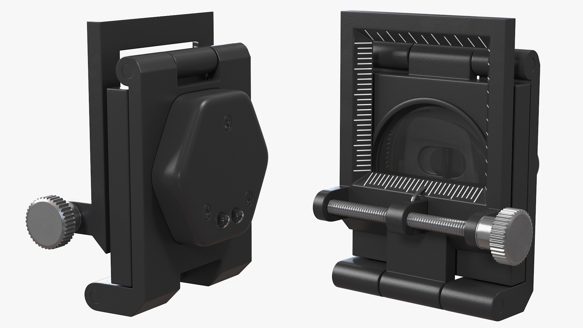 3D Foldable Magnifier with LED Light model