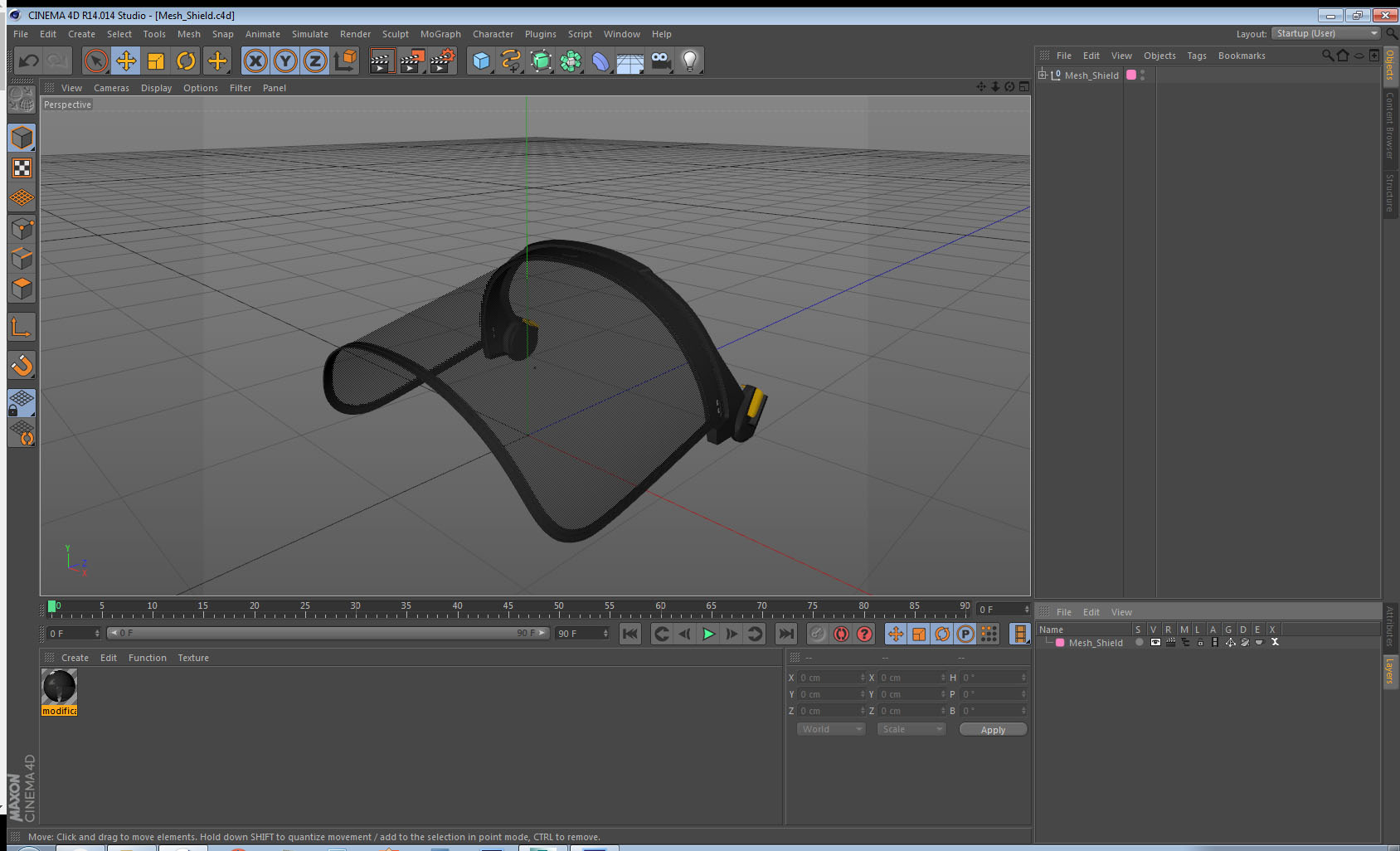 3D Mesh Shield