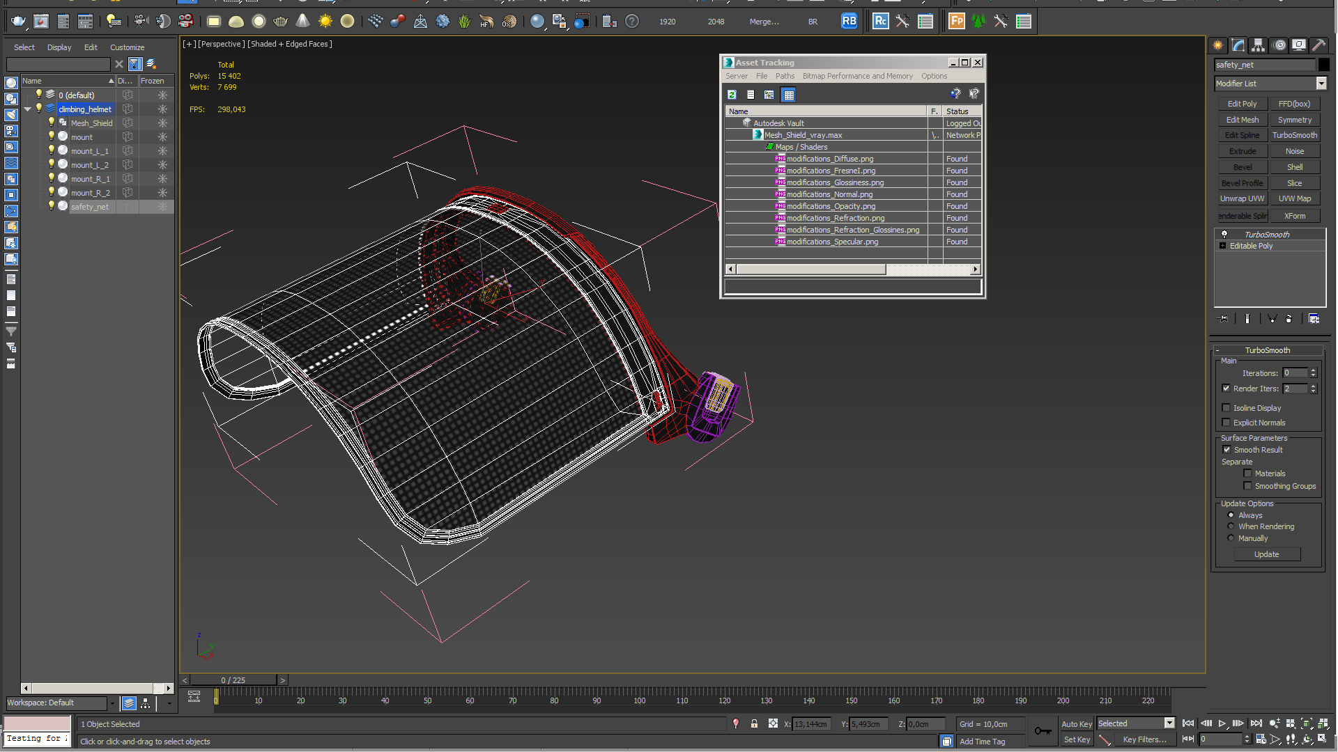 3D Mesh Shield
