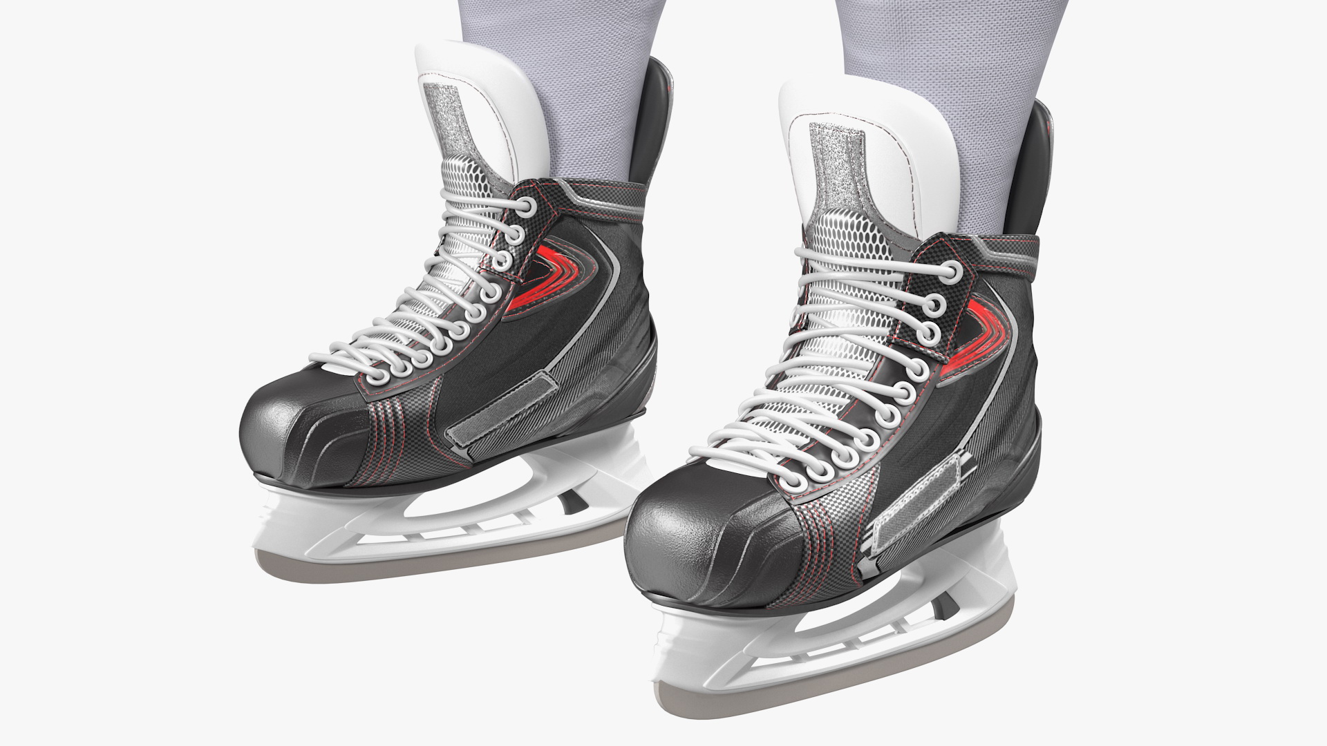 Hockey Equipment White 3D