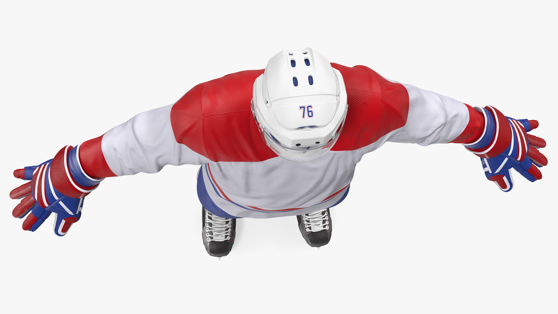Hockey Equipment White 3D