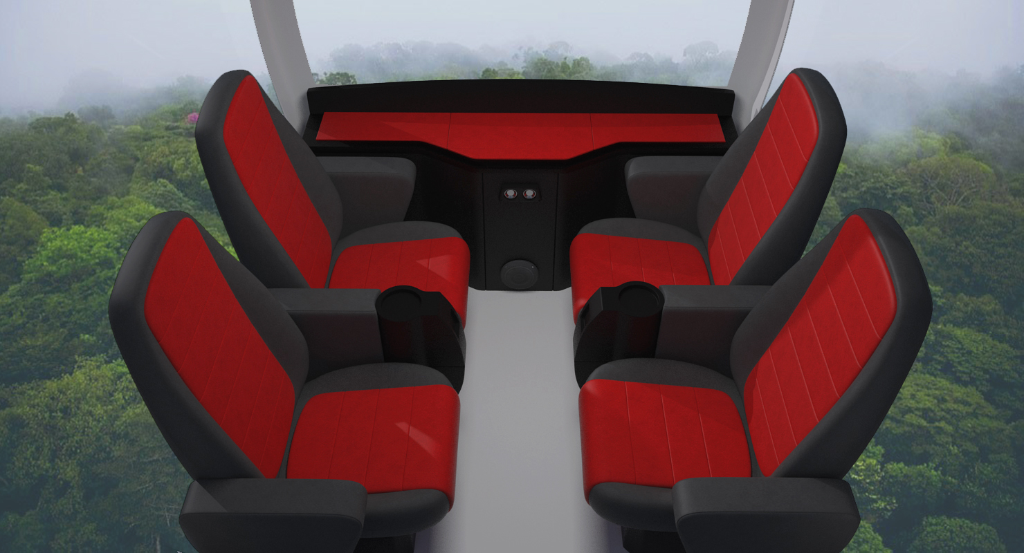 3D Ferris Wheel Cabin model